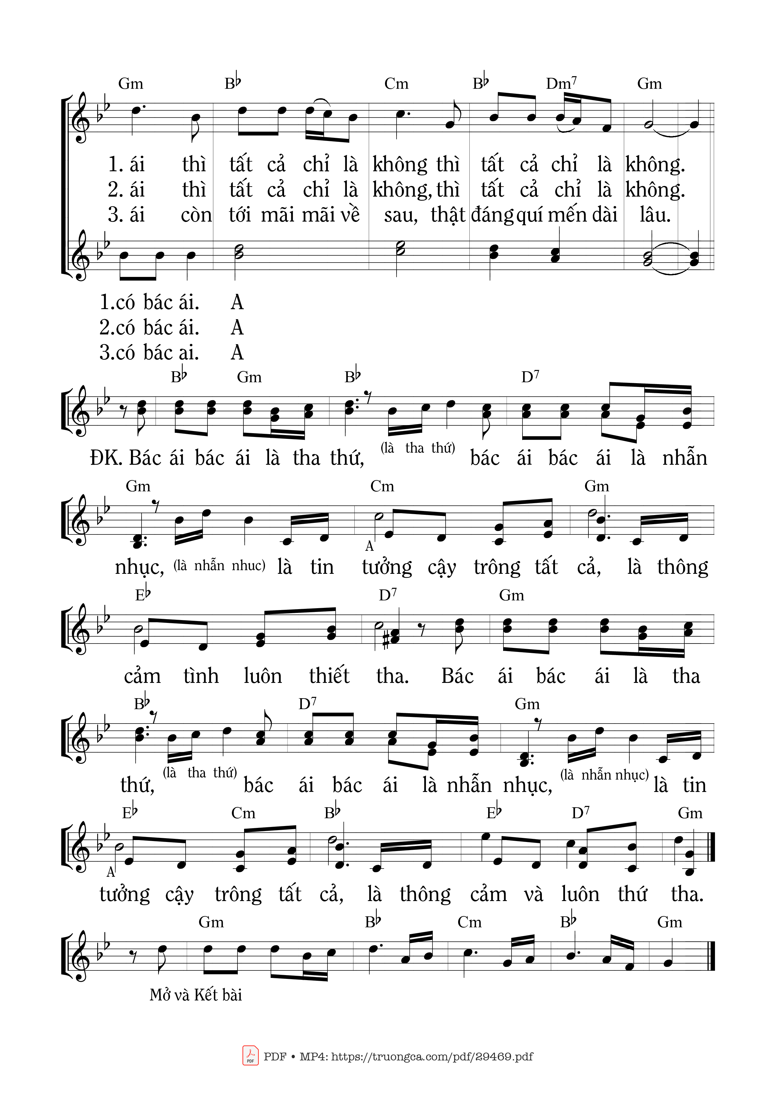 Dù tôi nói các thứ tiếng nhưng nếu không có bác ái thì cũng như tiếng đồng kêu, Trang 2