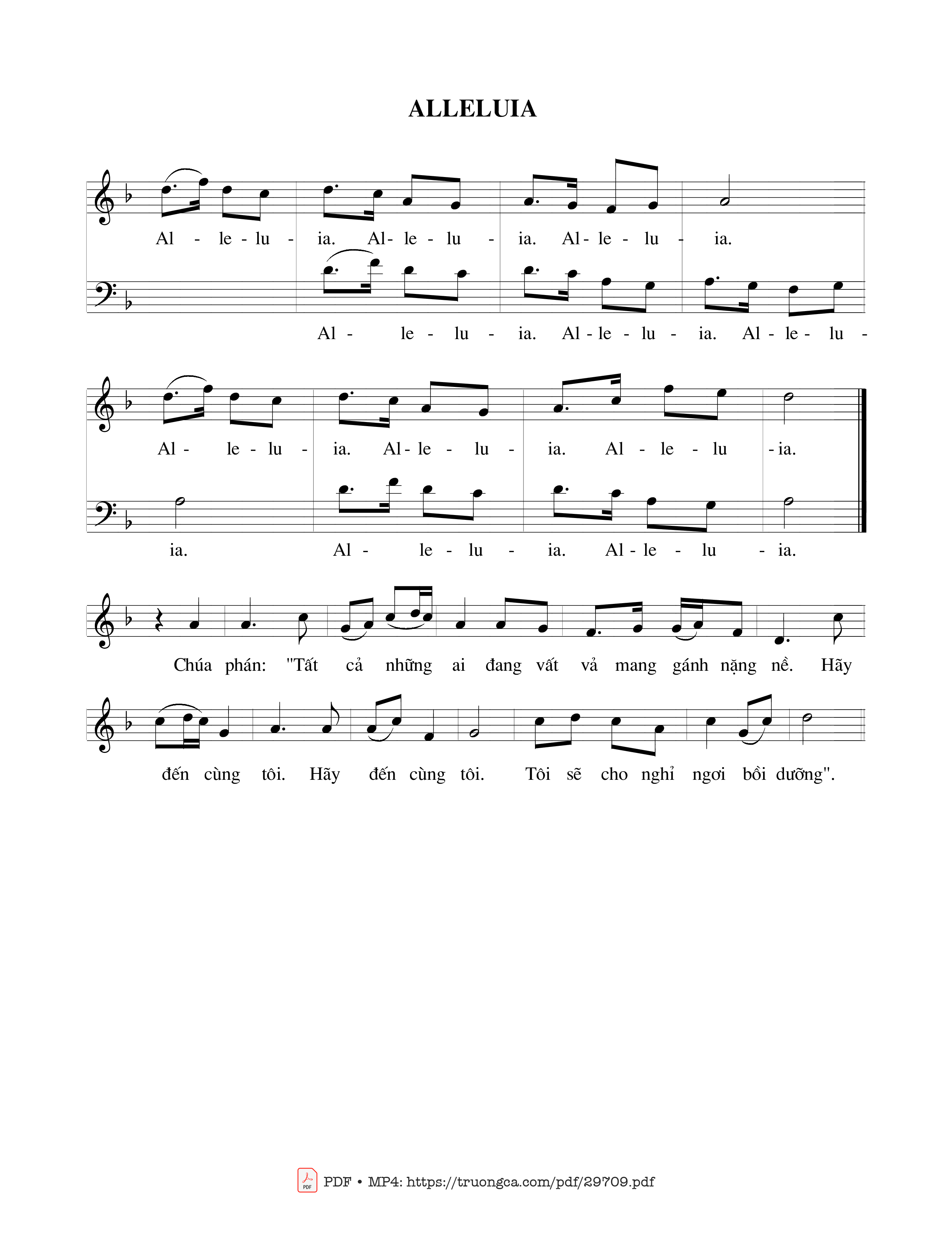 Page 2 of Sheet music PDF Đây chính là dòng dõi (Tv. 23) - Jb. An Ninh
