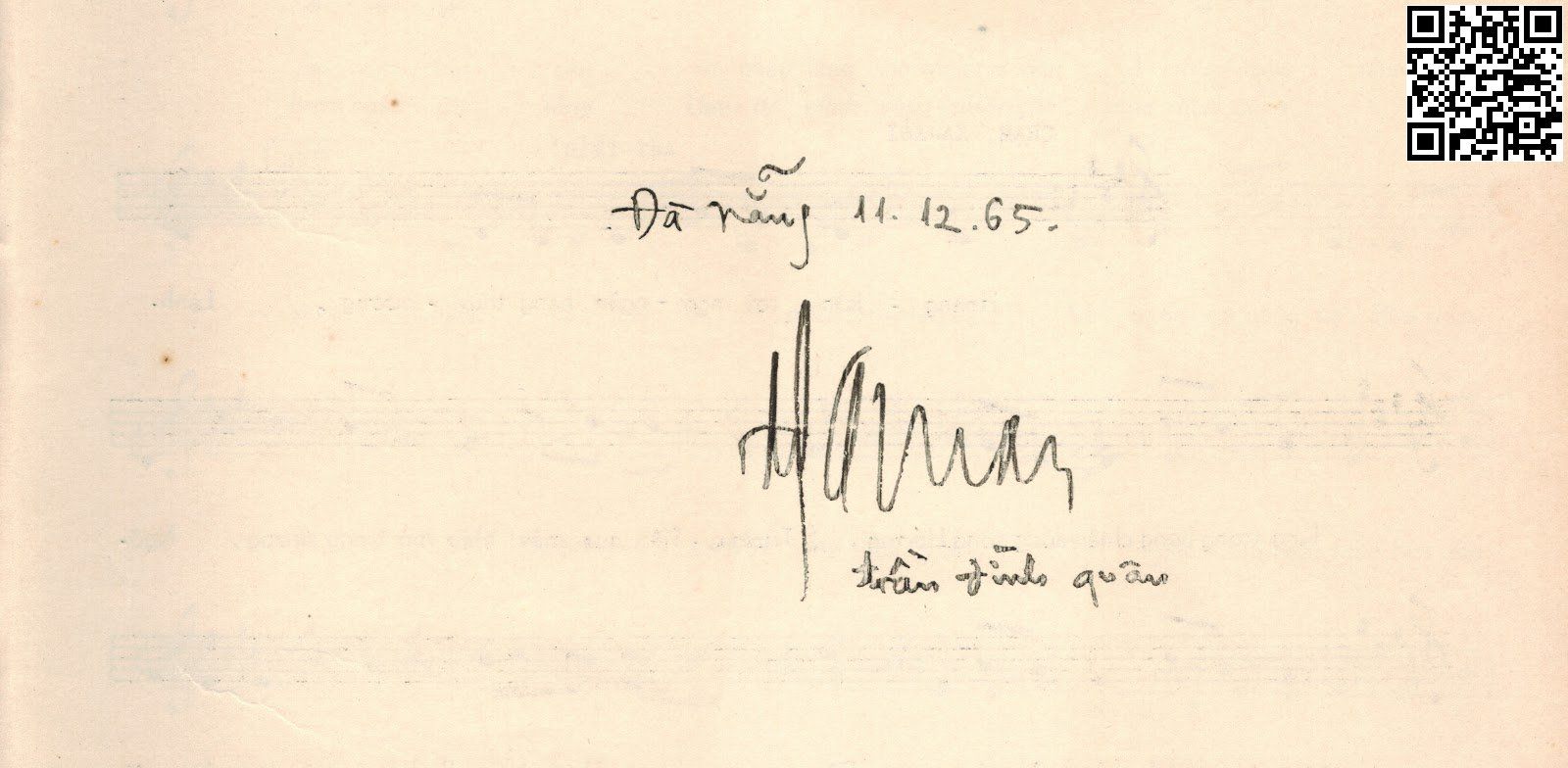 Page 5 of Sheet music PDF Khúc tình ca xứ Huế - Trần Đình Quân