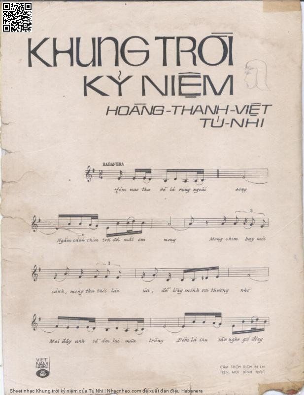 Page 2 of Sheet music PDF Khung trời kỷ niệm - Tú Nhi