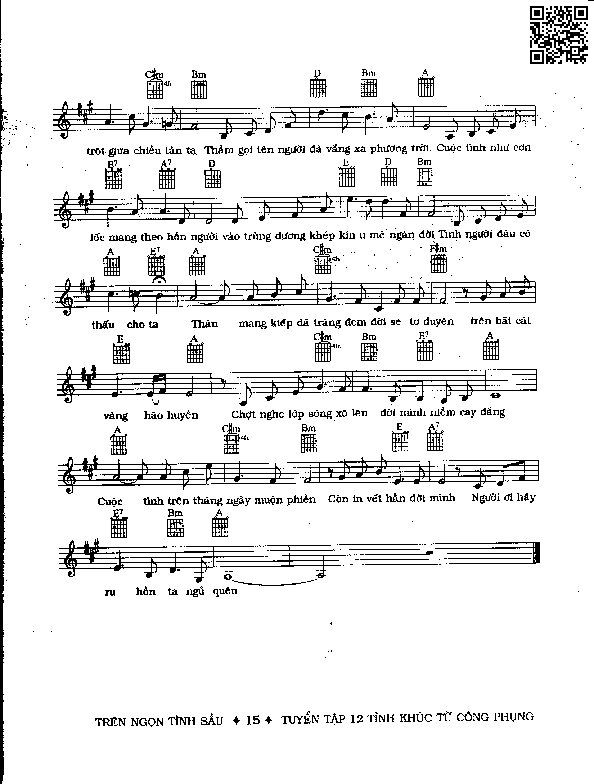 Page 2 of Sheet music PDF Kiếp dã tràng - Từ Công Phụng