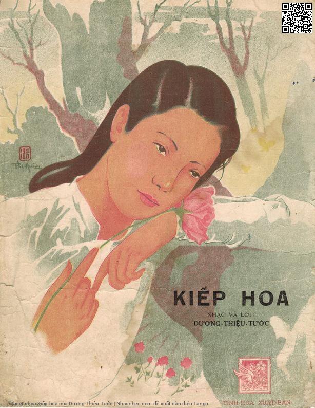 Page 3 of Sheet music PDF Kiếp hoa - Dương Thiệu Tước
