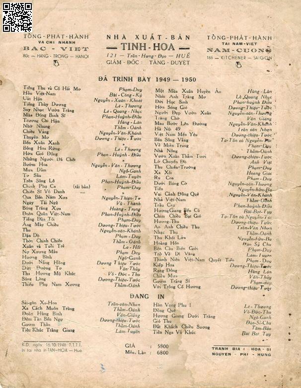 Page 6 of Sheet music PDF Kiếp hoa - Dương Thiệu Tước