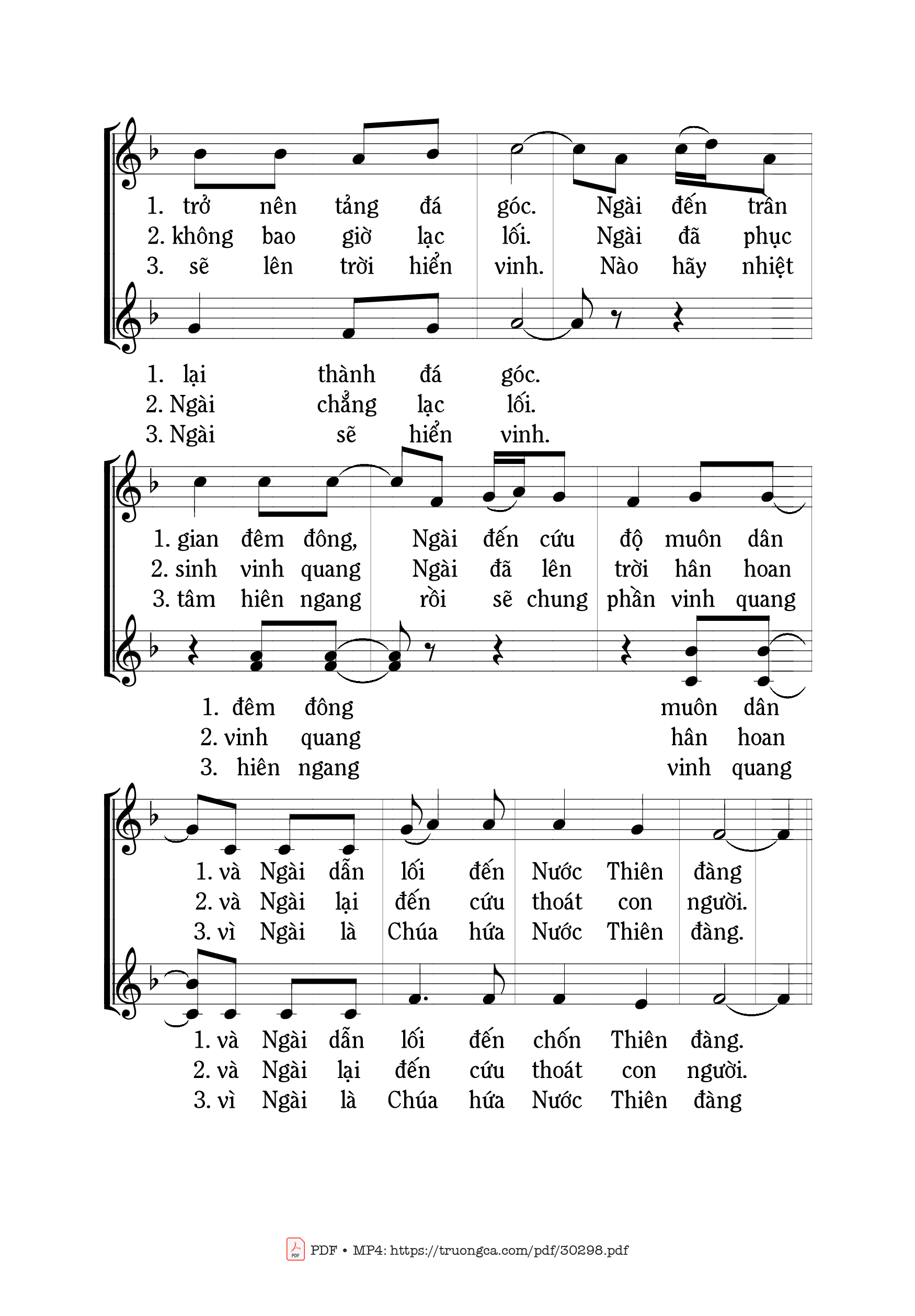 Page 2 of Sheet music PDF Bàn Thờ - Mi Trầm