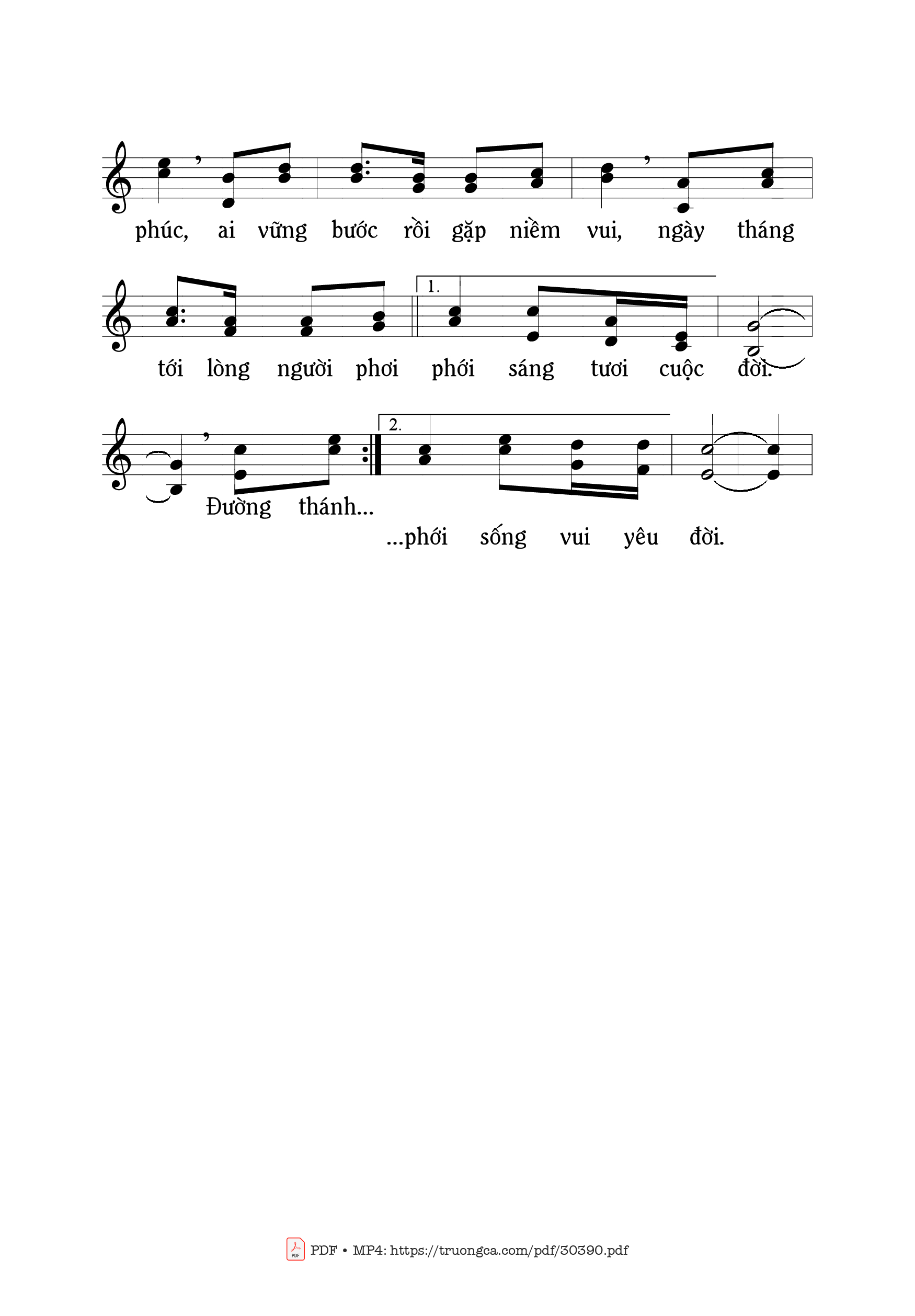 Page 2 of Sheet music PDF Đường Thánh giá 2 - Mi Trầm