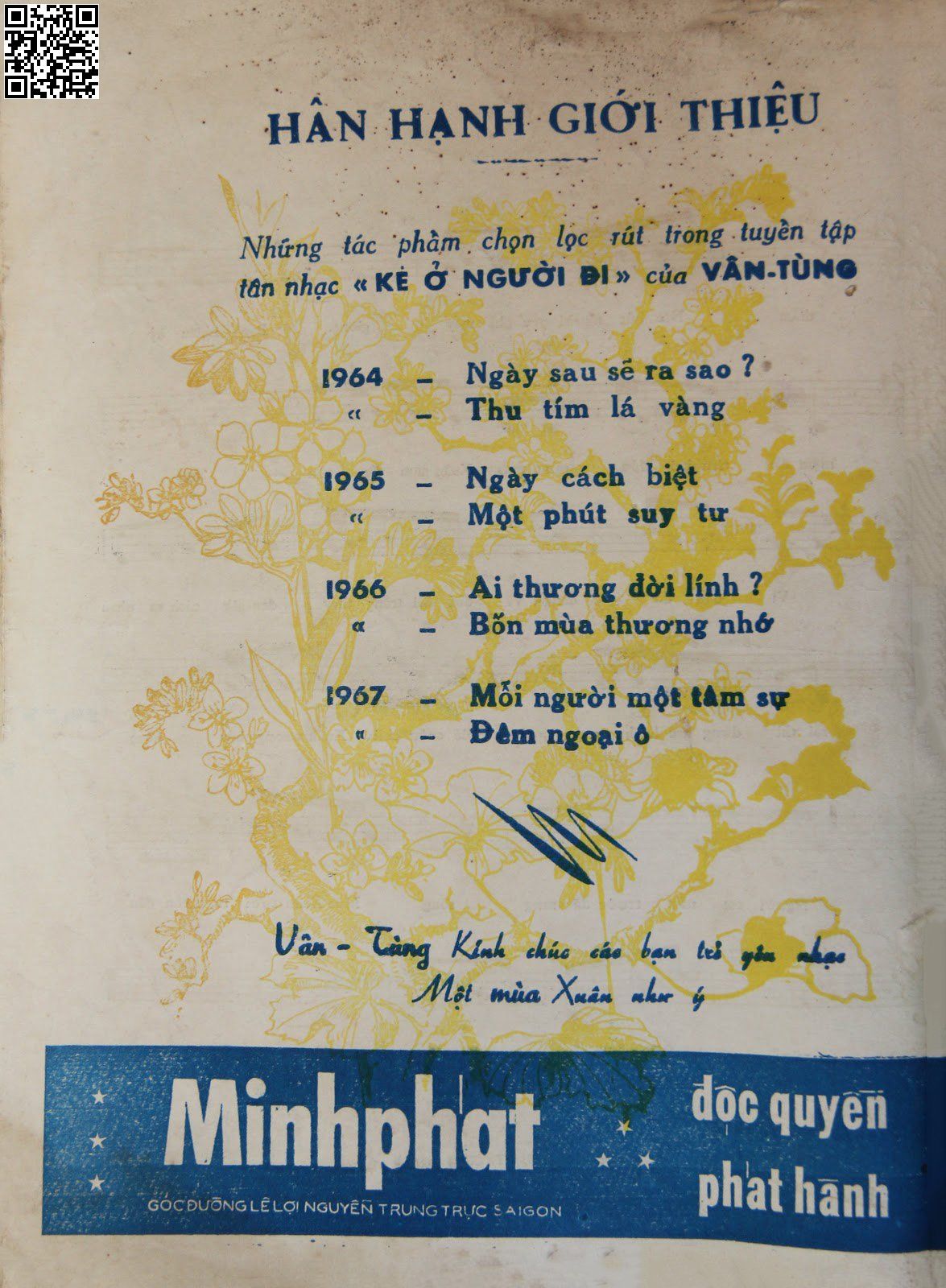 Page 4 of Sheet music PDF Kỷ niệm một mùa xuân - Vân Tùng