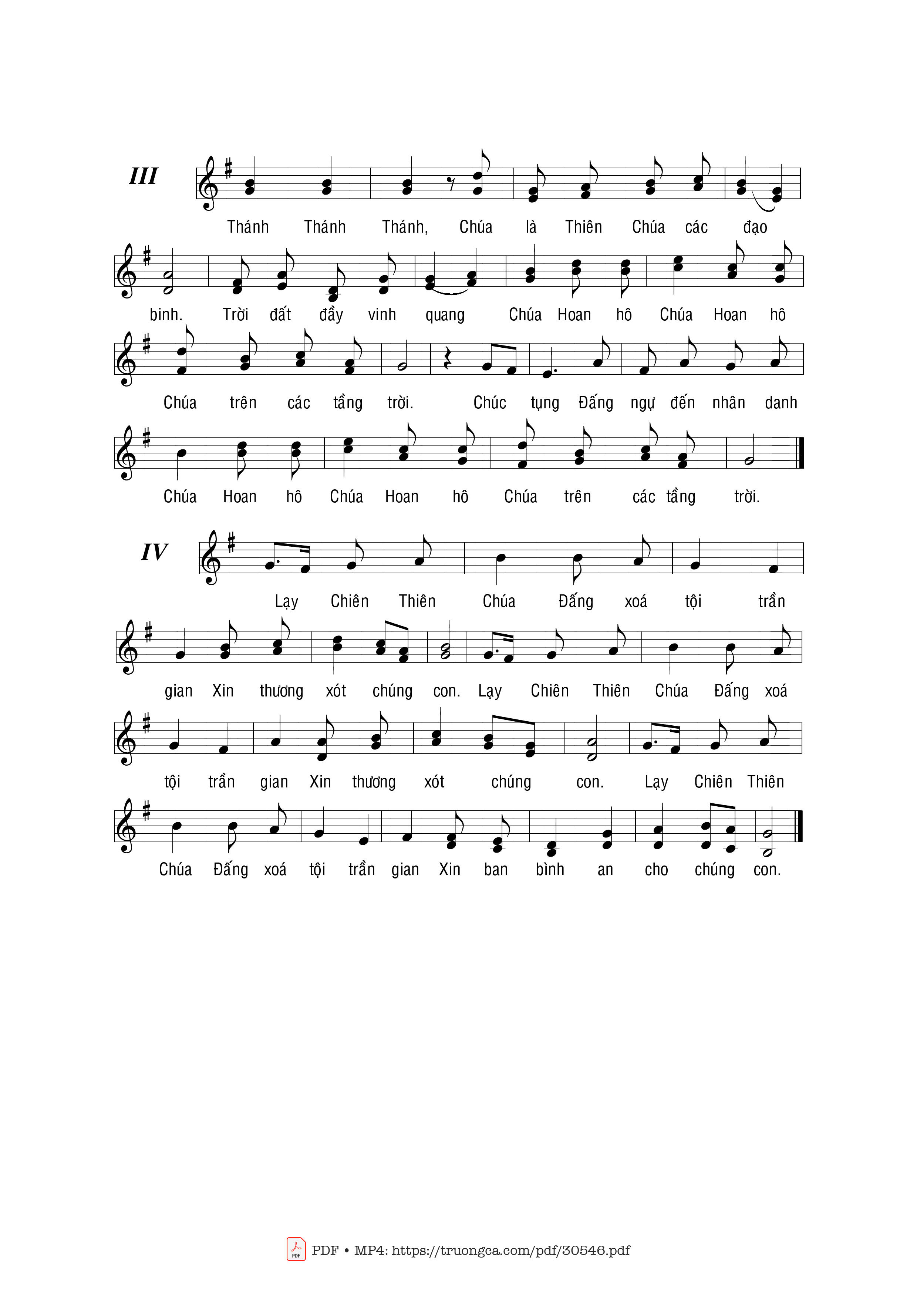 Page 3 of Sheet music PDF Misa Vi - Phạm Liên Hùng