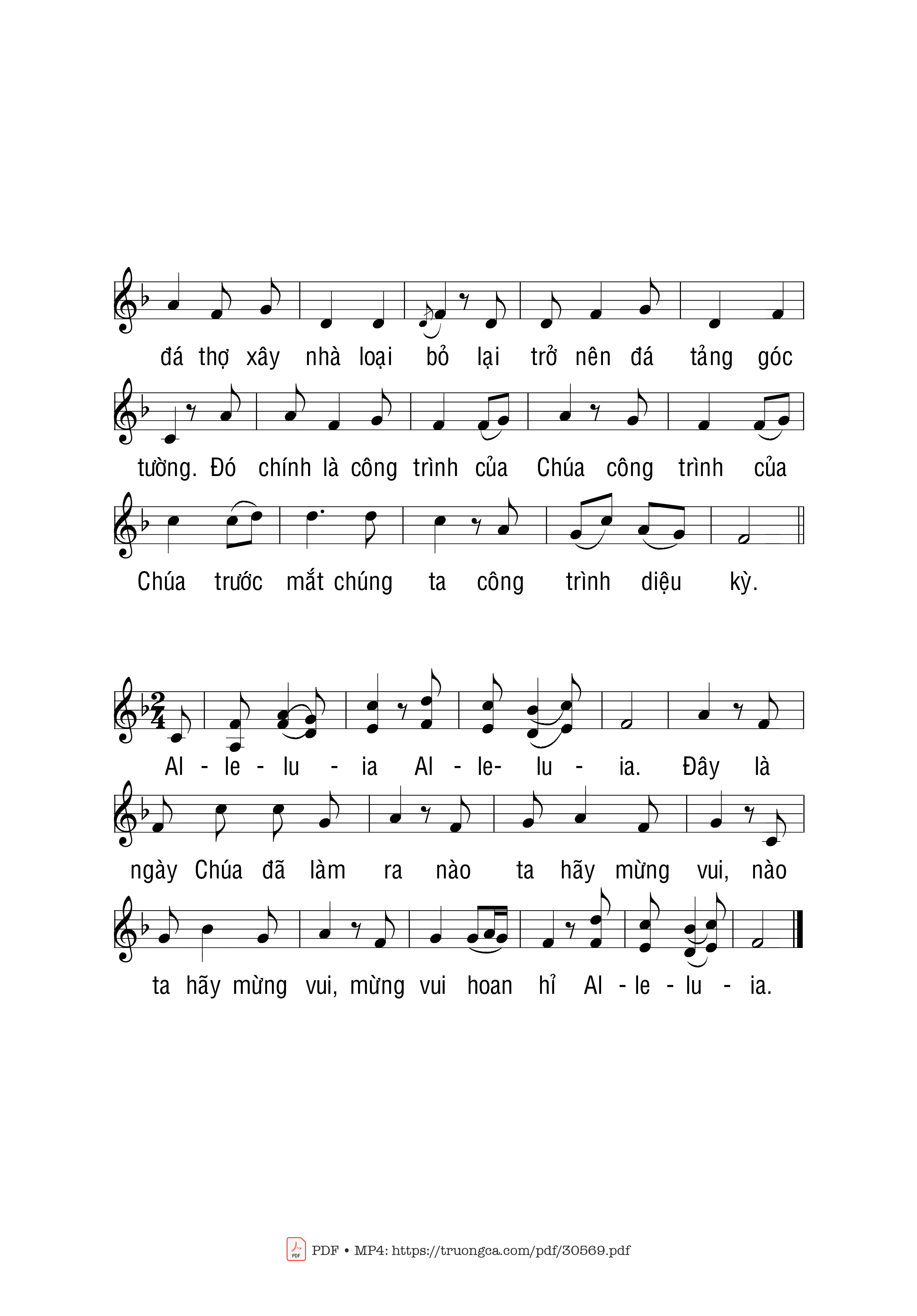 Page 2 of Sheet music PDF Mùa Phục Sinh (1) - Phạm Liên Hùng