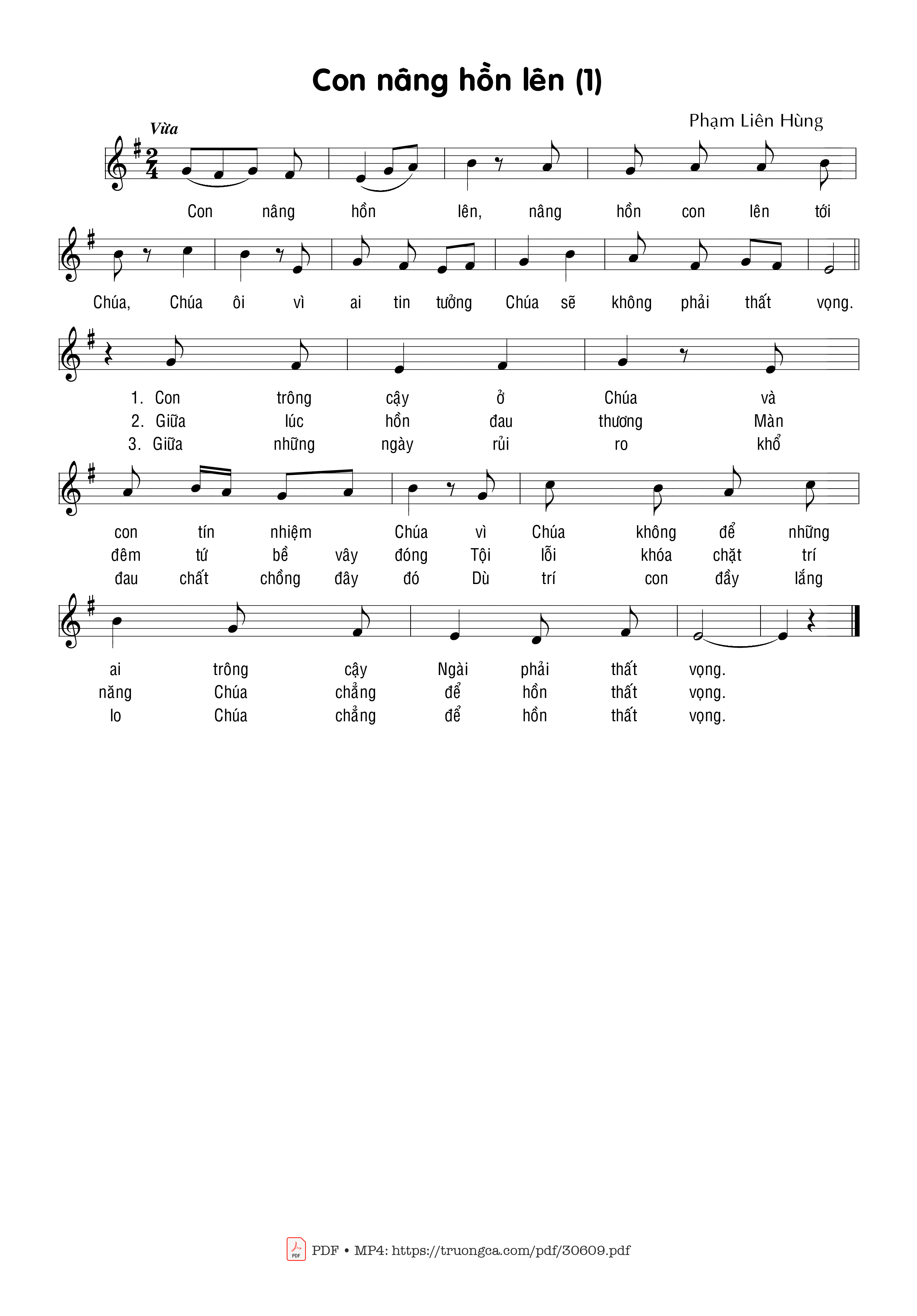 Sheet PDF of Con nâng hồn lên (1)