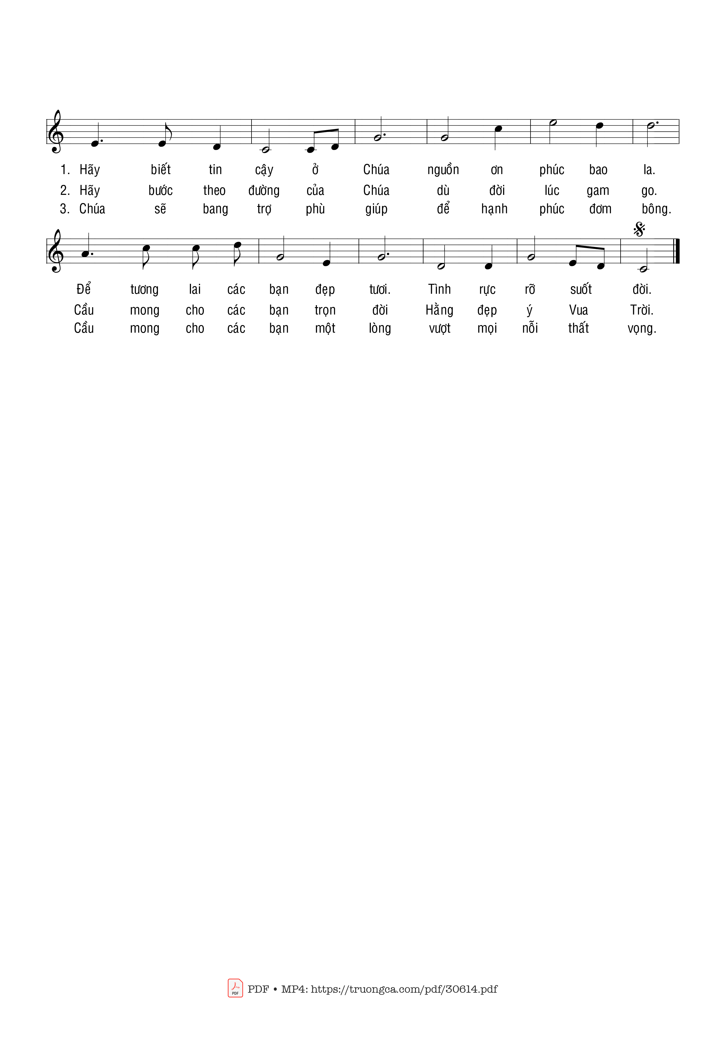 Page 2 of Sheet music PDF Chấp cánh tình yêu - Phạm Liên Hùng