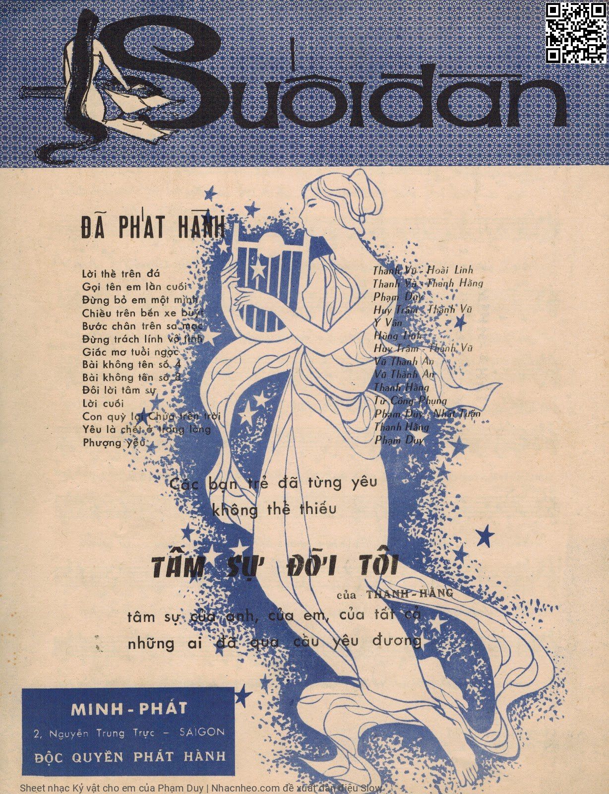 Page 4 of Sheet music PDF Kỷ vật cho em - Phạm Duy