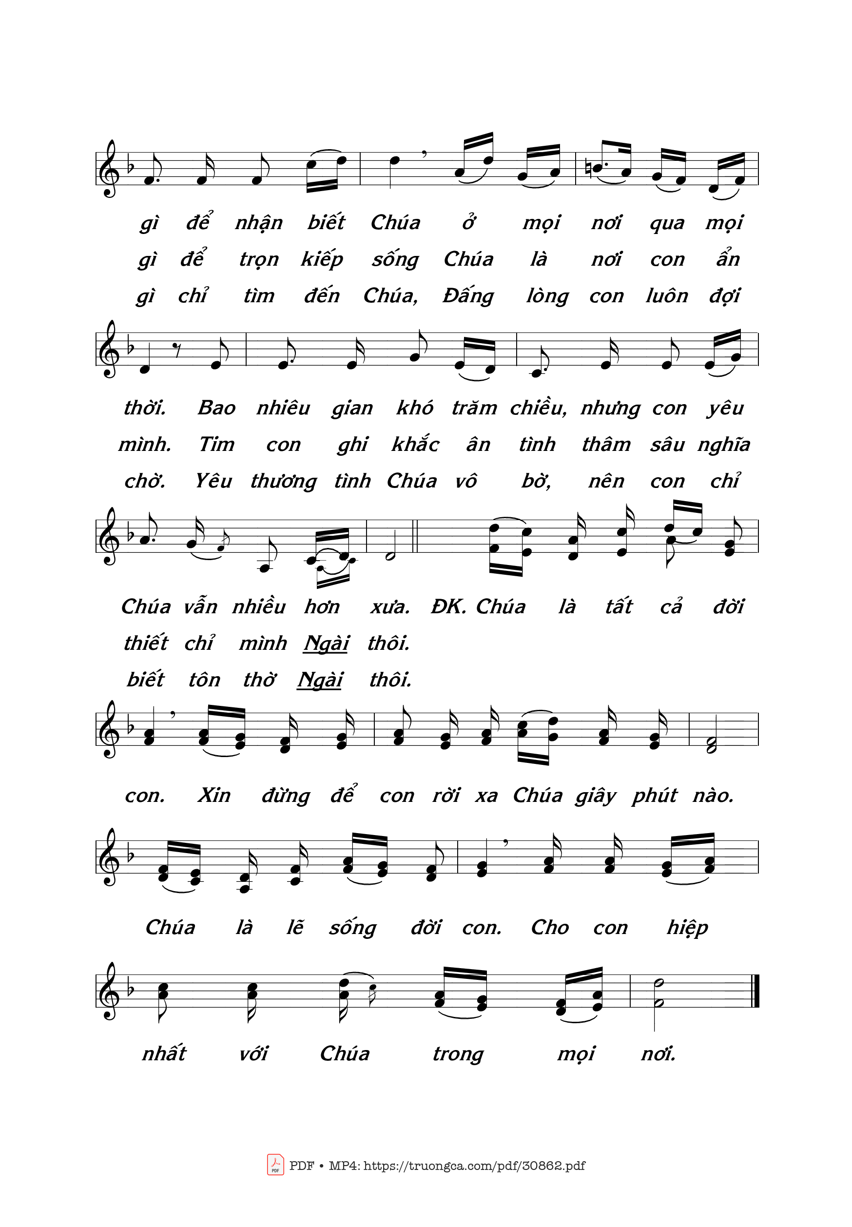 Page 2 of Sheet music PDF Con muốn - Thái Nguyên