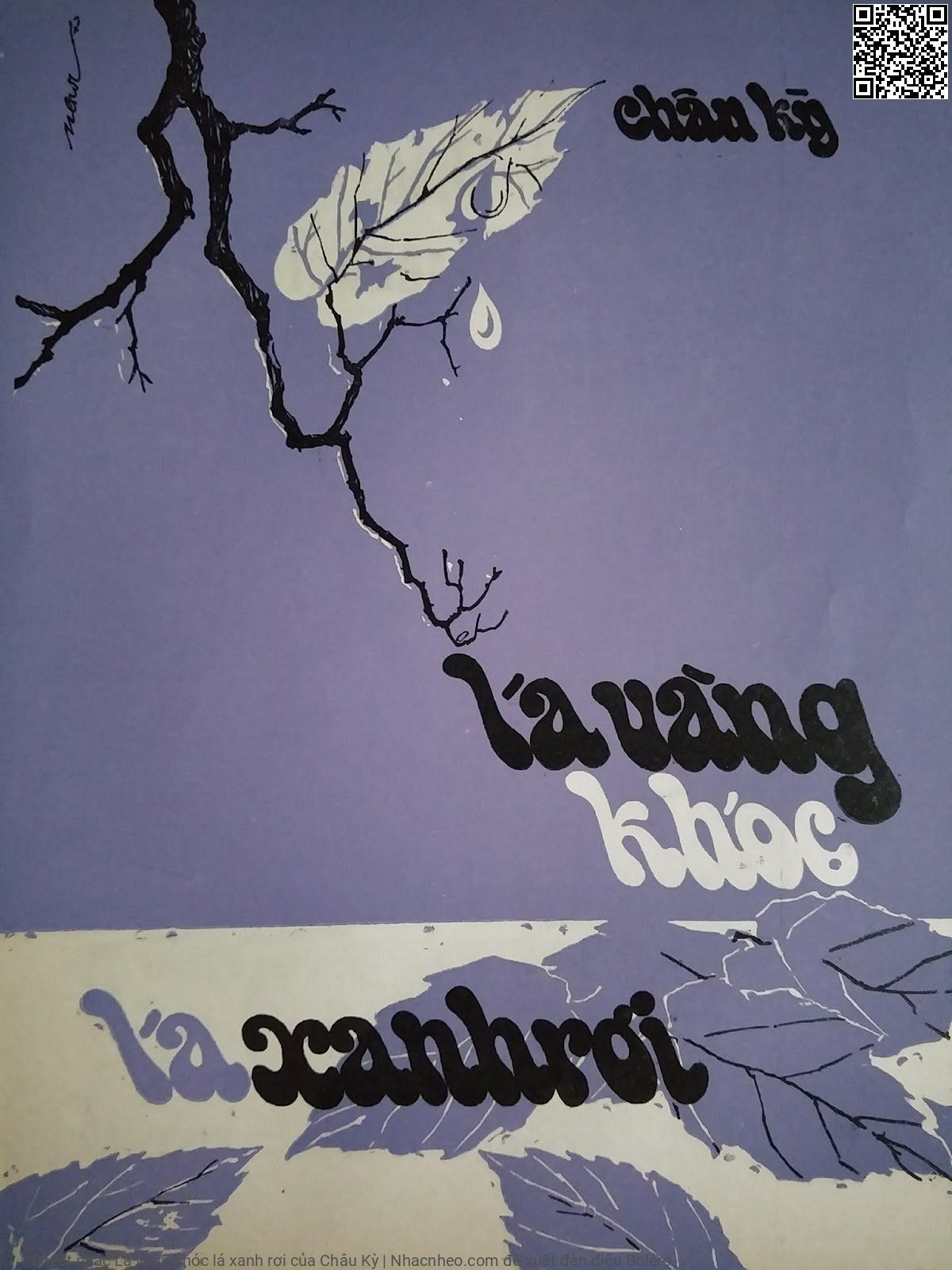 Page 3 of Sheet music PDF Lá vàng khóc lá xanh rơi - Châu Kỳ