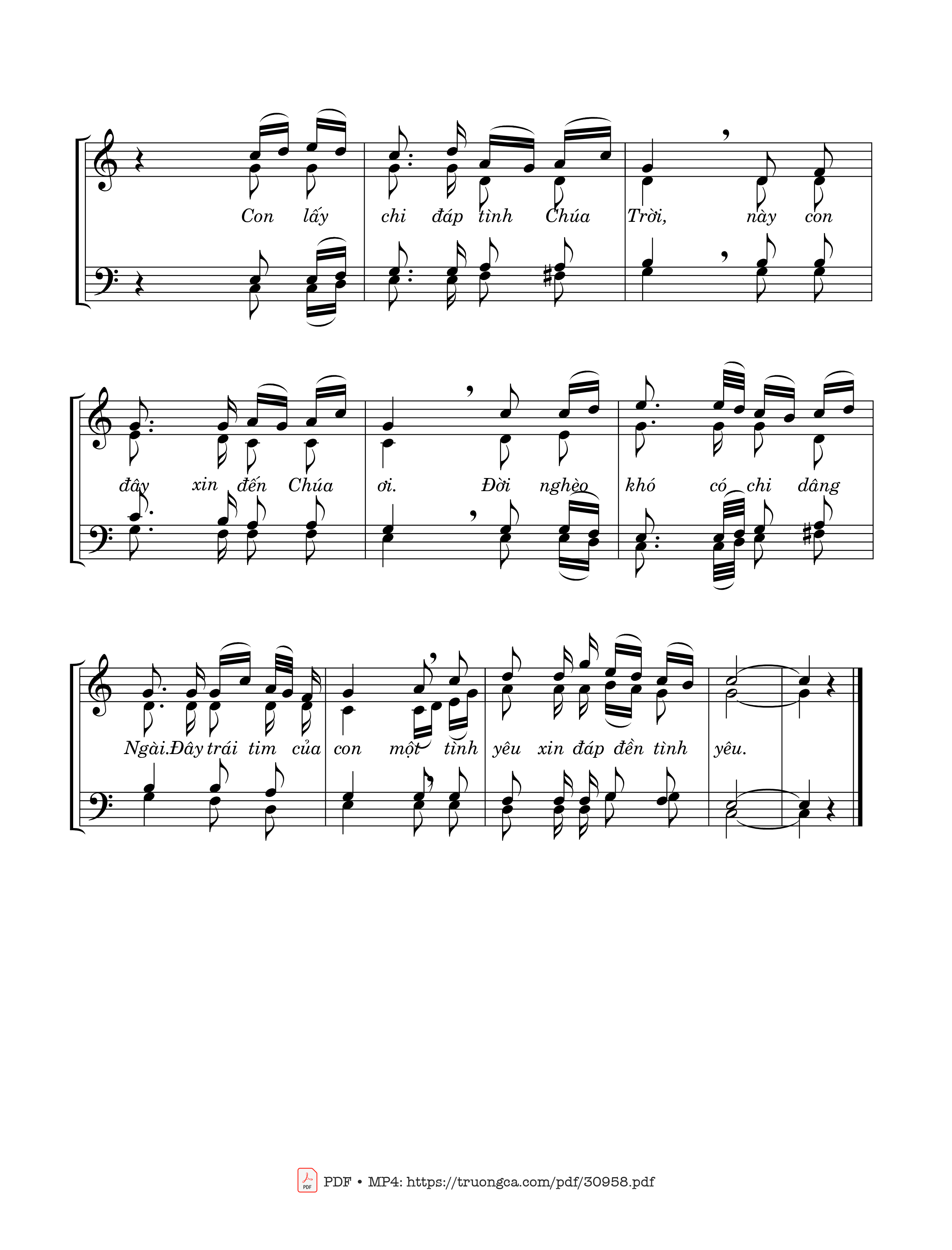 Page 2 of Sheet music PDF Đêm Đông Sương Gió 2 - Thái Nguyên
