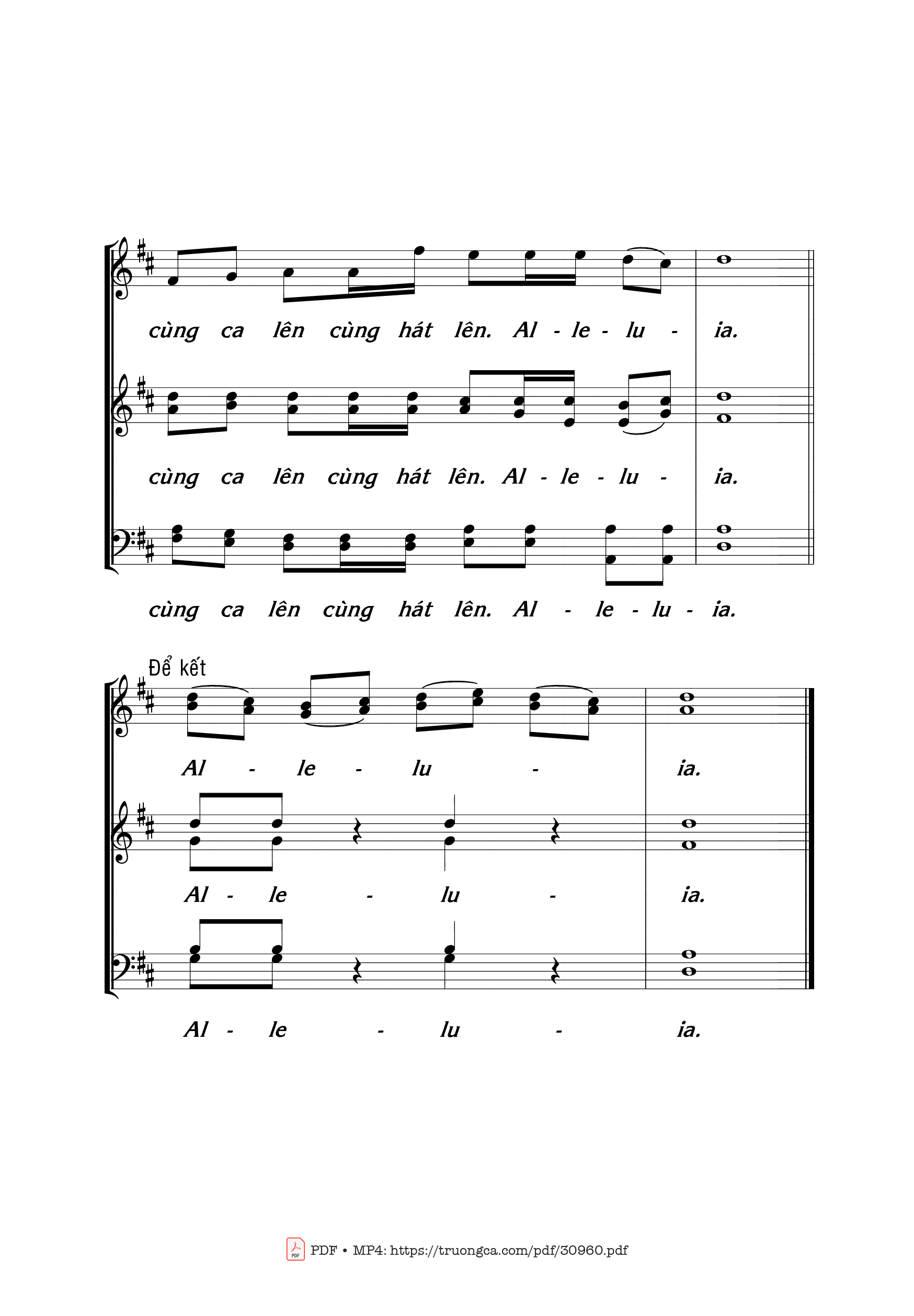 Page 6 of Sheet music PDF Đêm hồng ân 2 - Thái Nguyên
