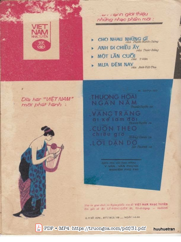 Page 4 of Sheet music PDF Ai thương đời lính - Vân Tùng