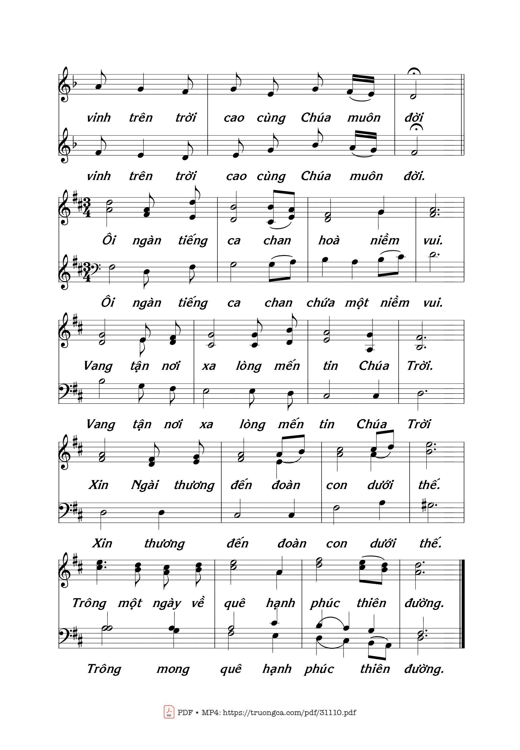 Page 3 of Sheet music PDF Máu Chứng Tình Yêu - Thái Nguyên