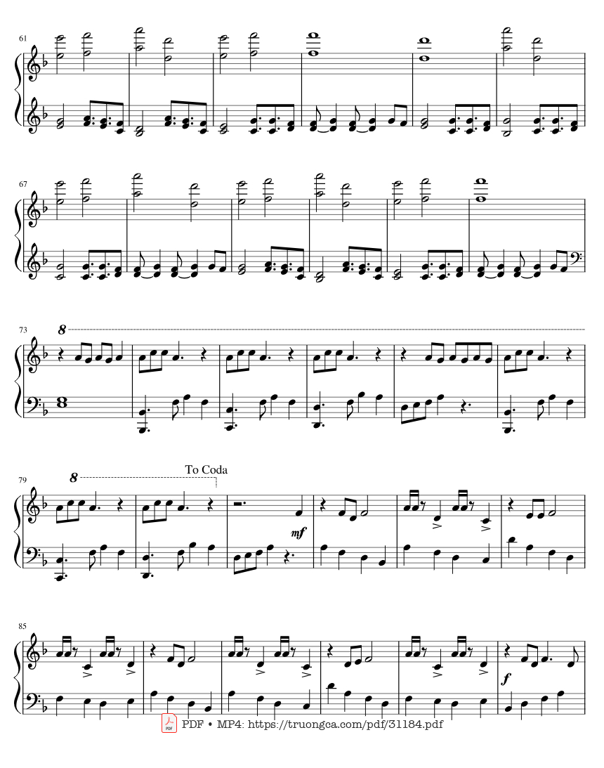 Page 3 of Sheet music PDF Fake Love - Bts