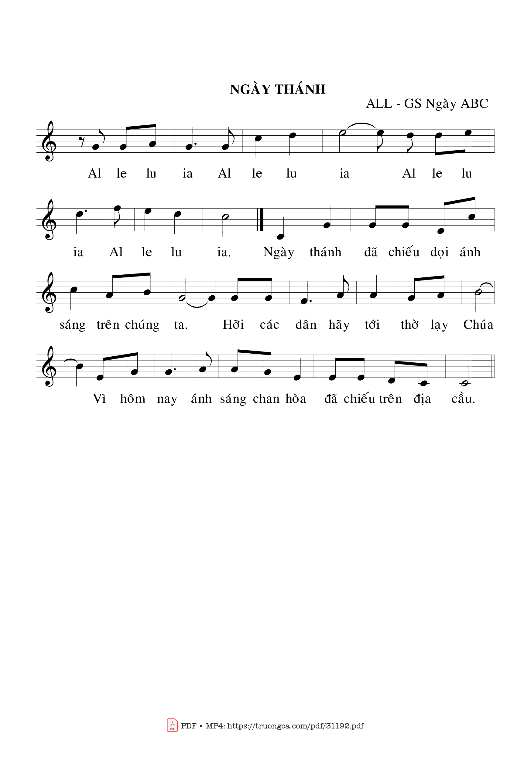 Page 2 of Sheet music PDF Thánh Vịnh 97, Lễ Ban Ngày Giáng Sinh - Bạch Vân