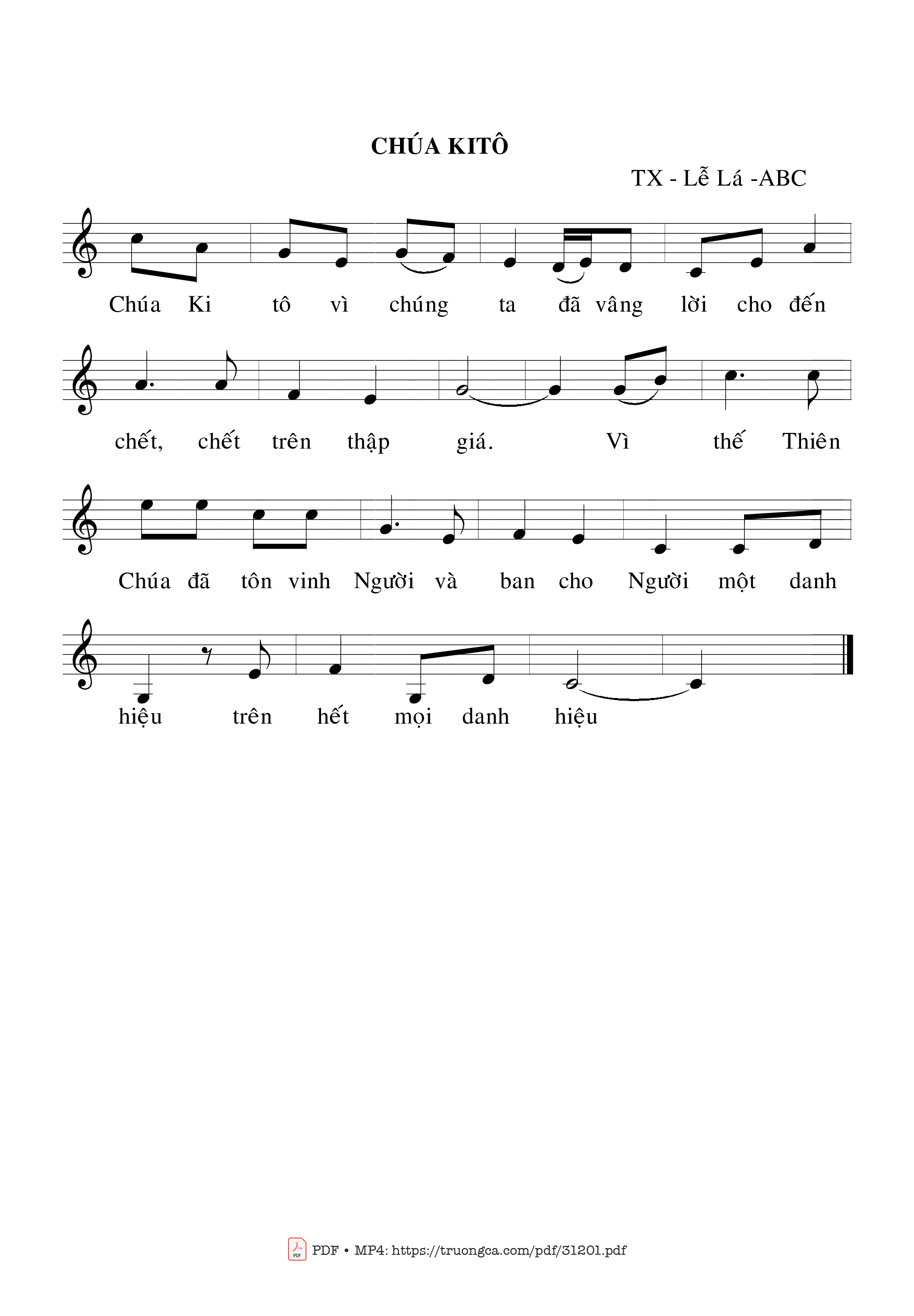 Page 2 of Sheet music PDF Thánh Vịnh 21, Chúa Nhật Lễ Lá - Bạch Vân