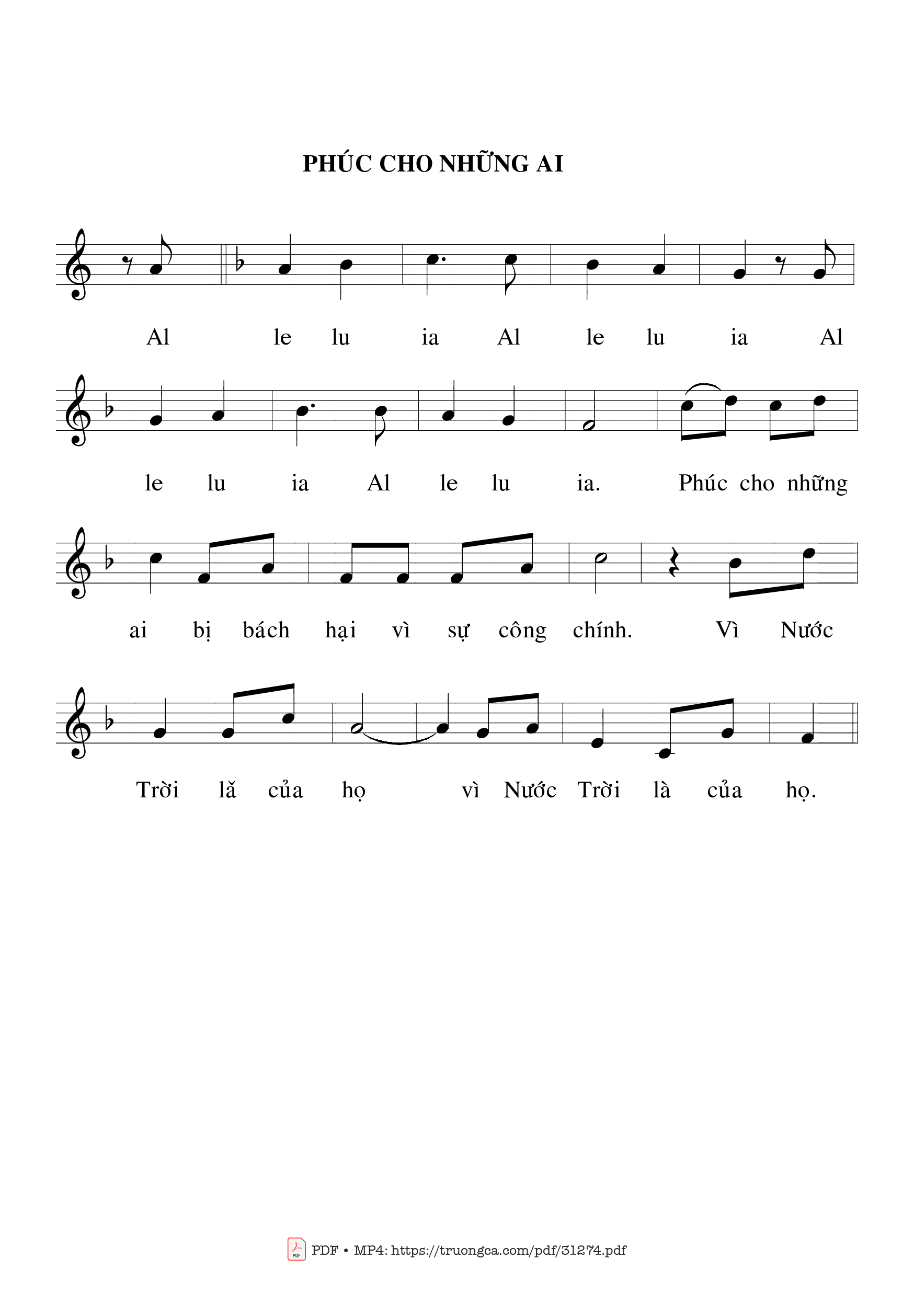 Page 2 of Sheet music PDF Thánh Vịnh 70, Lễ Thánh Gioan Tẩy Giả Bị Trảm Quyết - Bạch Vân