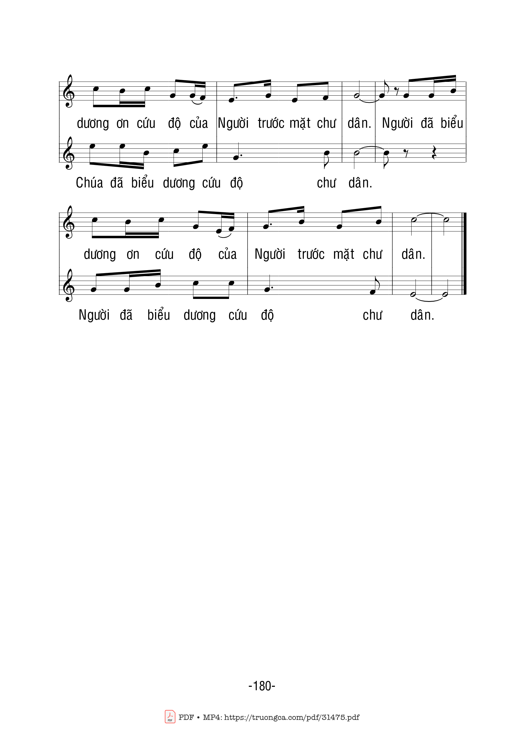 Page 2 of Sheet music PDF Thánh Vịnh 97, Thánh Barnabê T.đồ - Bùi Ninh