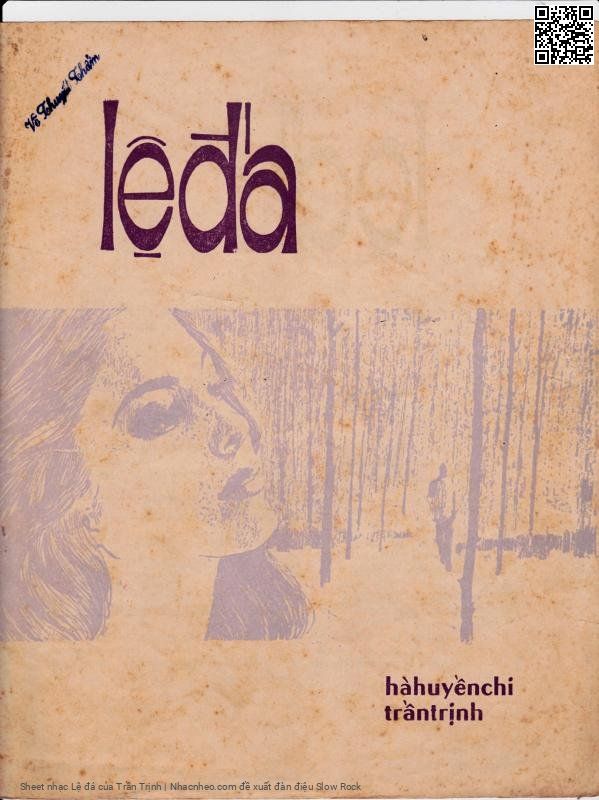 Sheet PDF of Lệ đá - Trần Trịnh