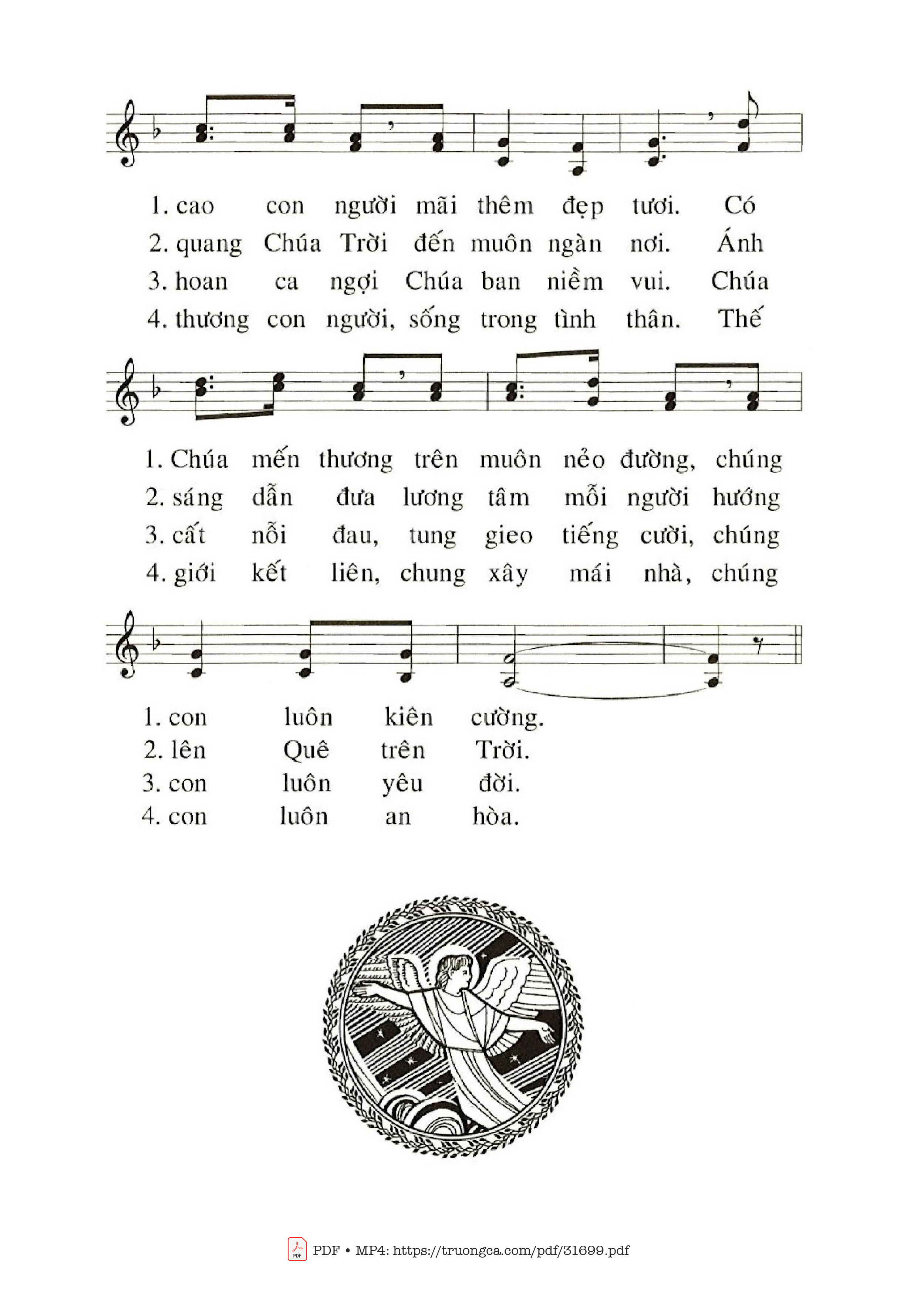 Page 2 of Sheet music PDF Chúa Là Thợ Gốm - Phanxico