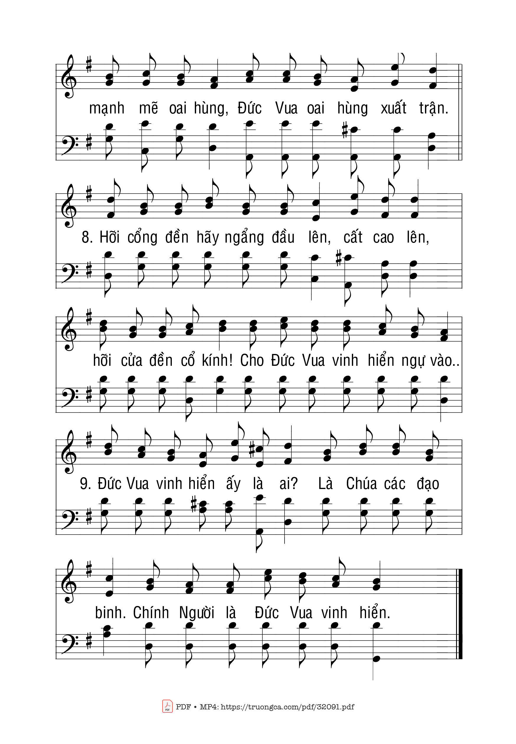 Page 5 of Sheet music PDF Thánh Vịnh 24 - Ngọc Linh