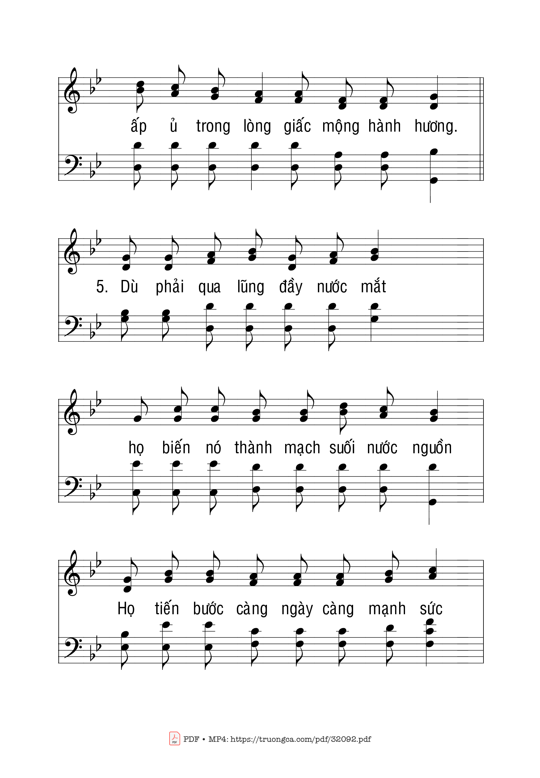 Page 4 of Sheet music PDF Thánh Vịnh 84 - Ngọc Linh