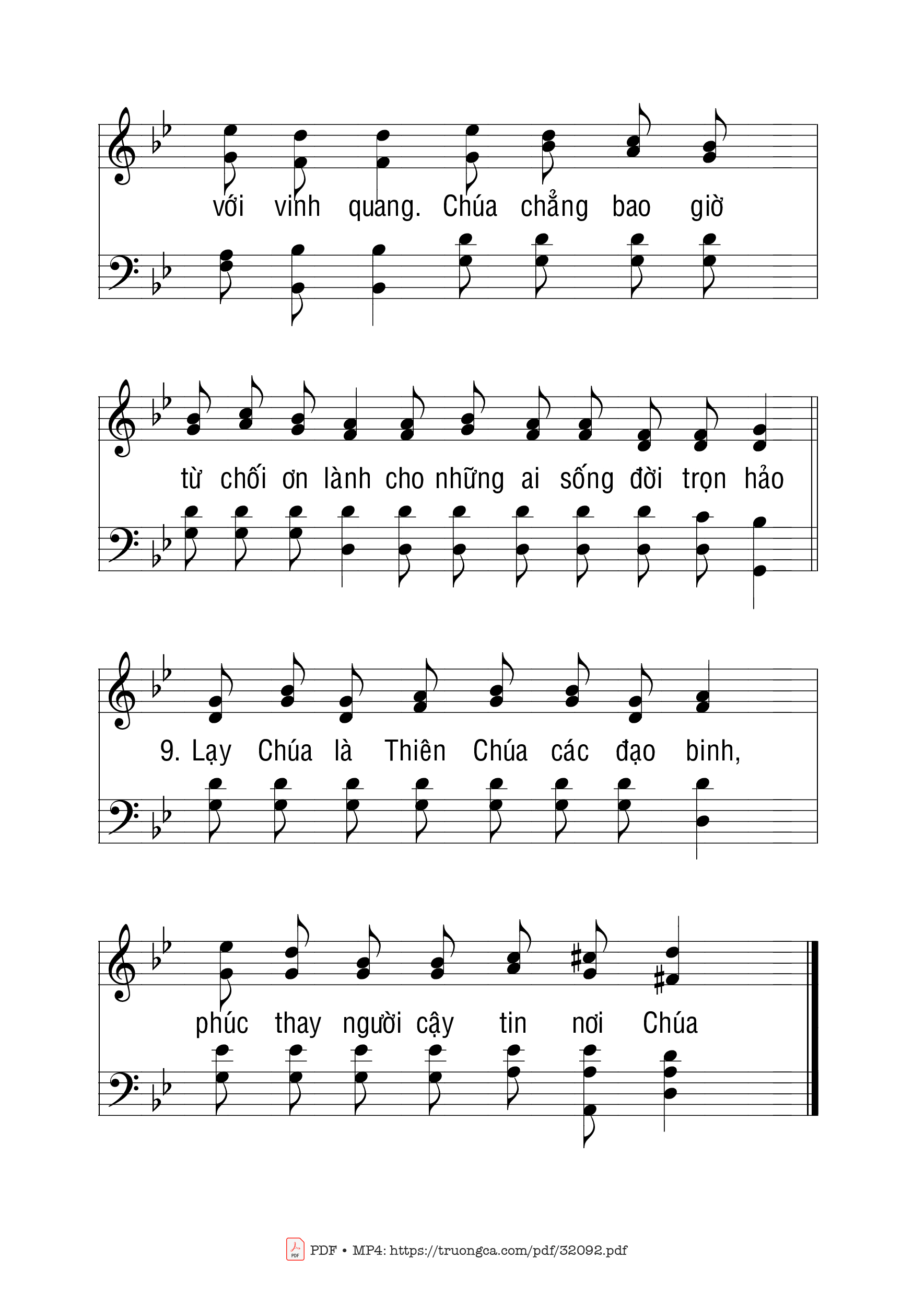 Page 8 of Sheet music PDF Thánh Vịnh 84 - Ngọc Linh