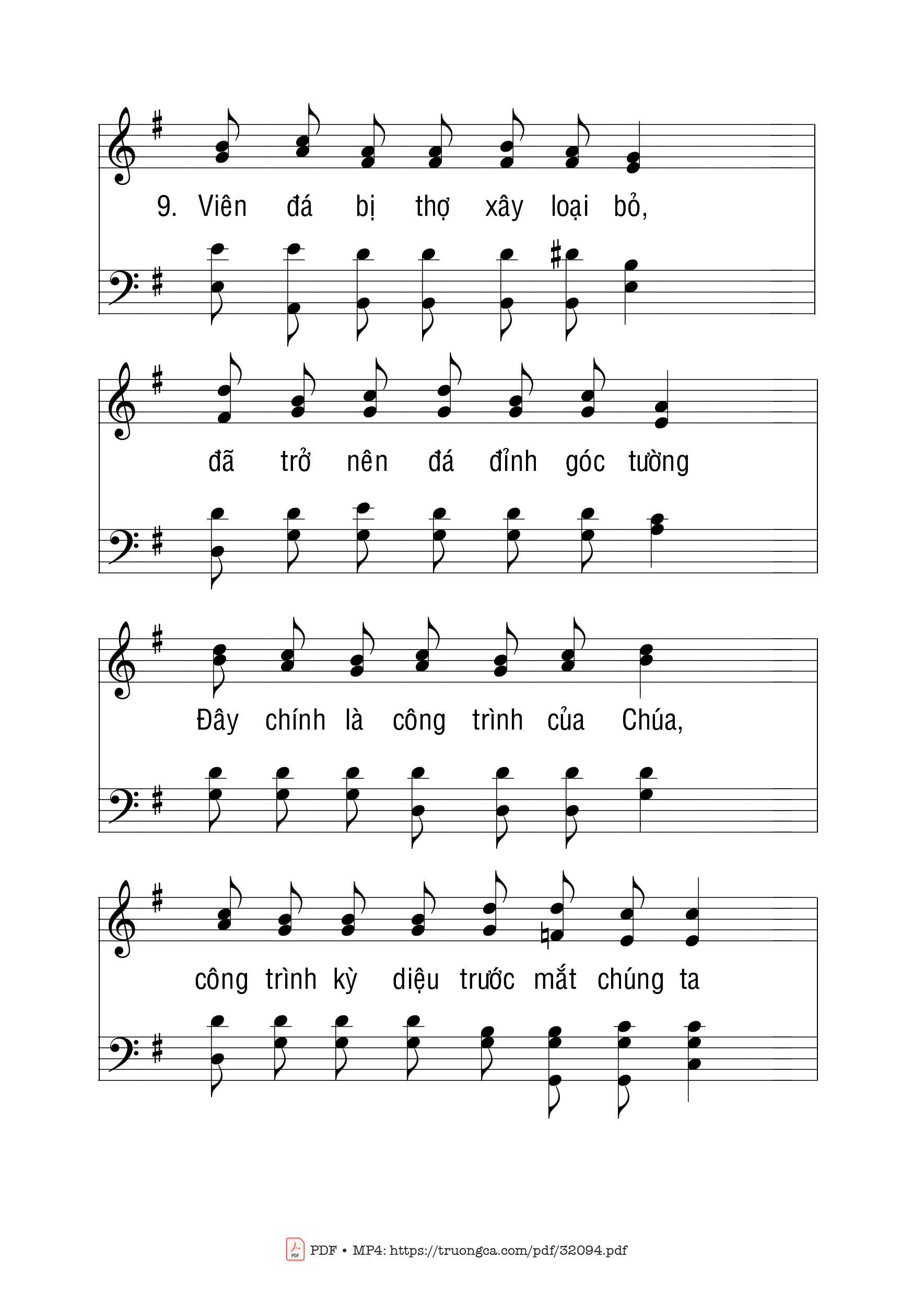 Page 12 of Sheet music PDF Thánh Vịnh 118 - Ngọc Linh