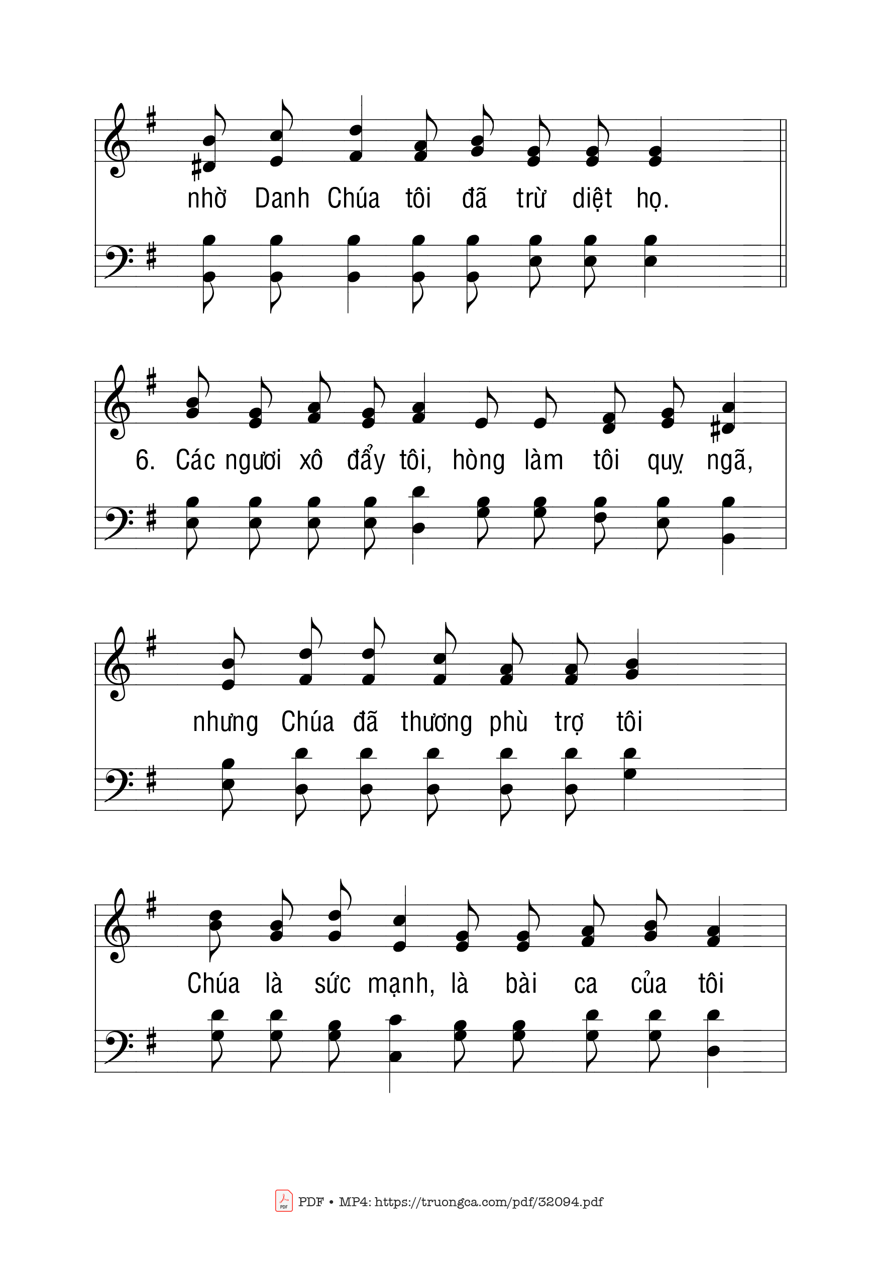 Page 7 of Sheet music PDF Thánh Vịnh 118 - Ngọc Linh