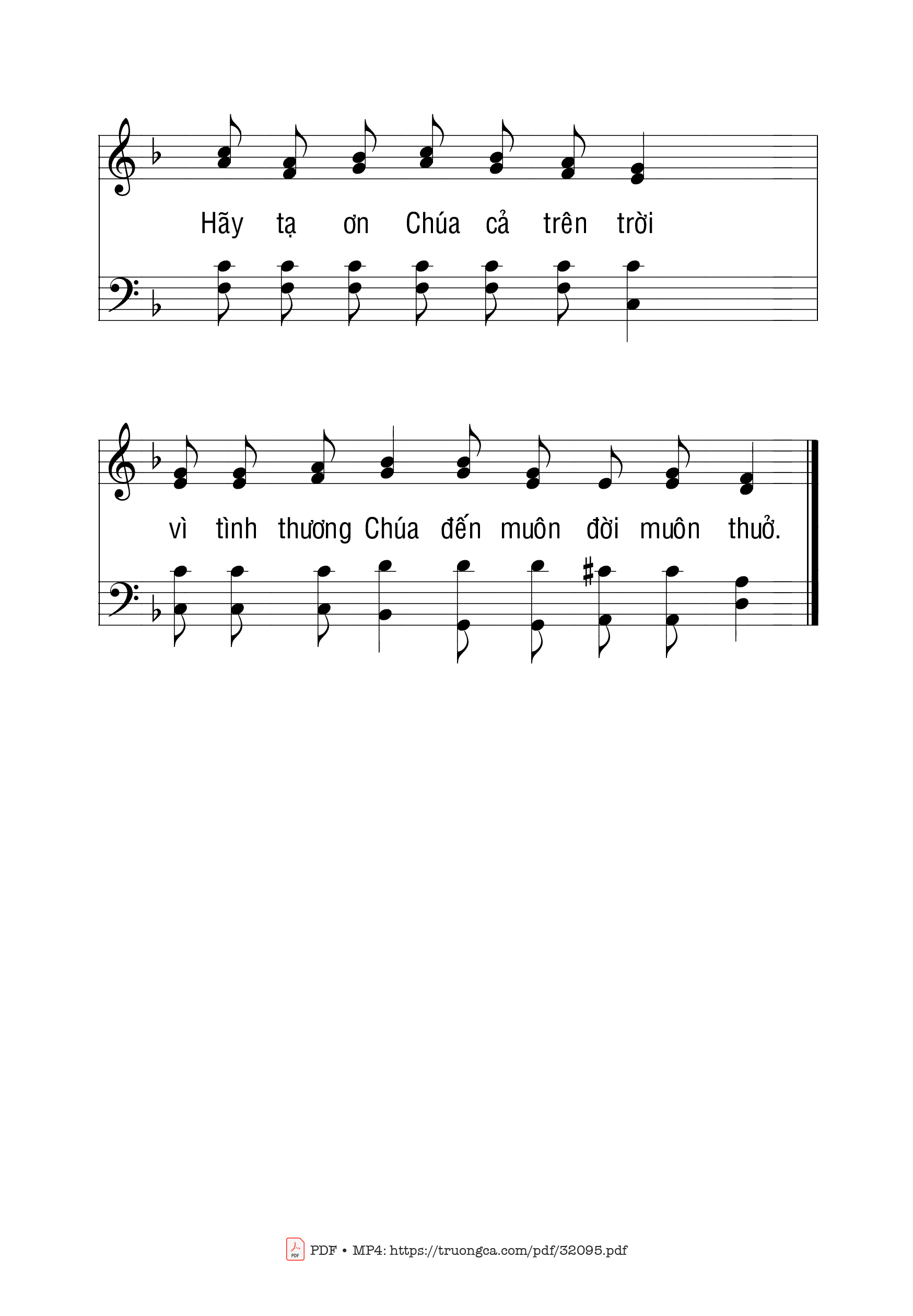 Page 15 of Sheet music PDF Thánh Vịnh 136 - Ngọc Linh