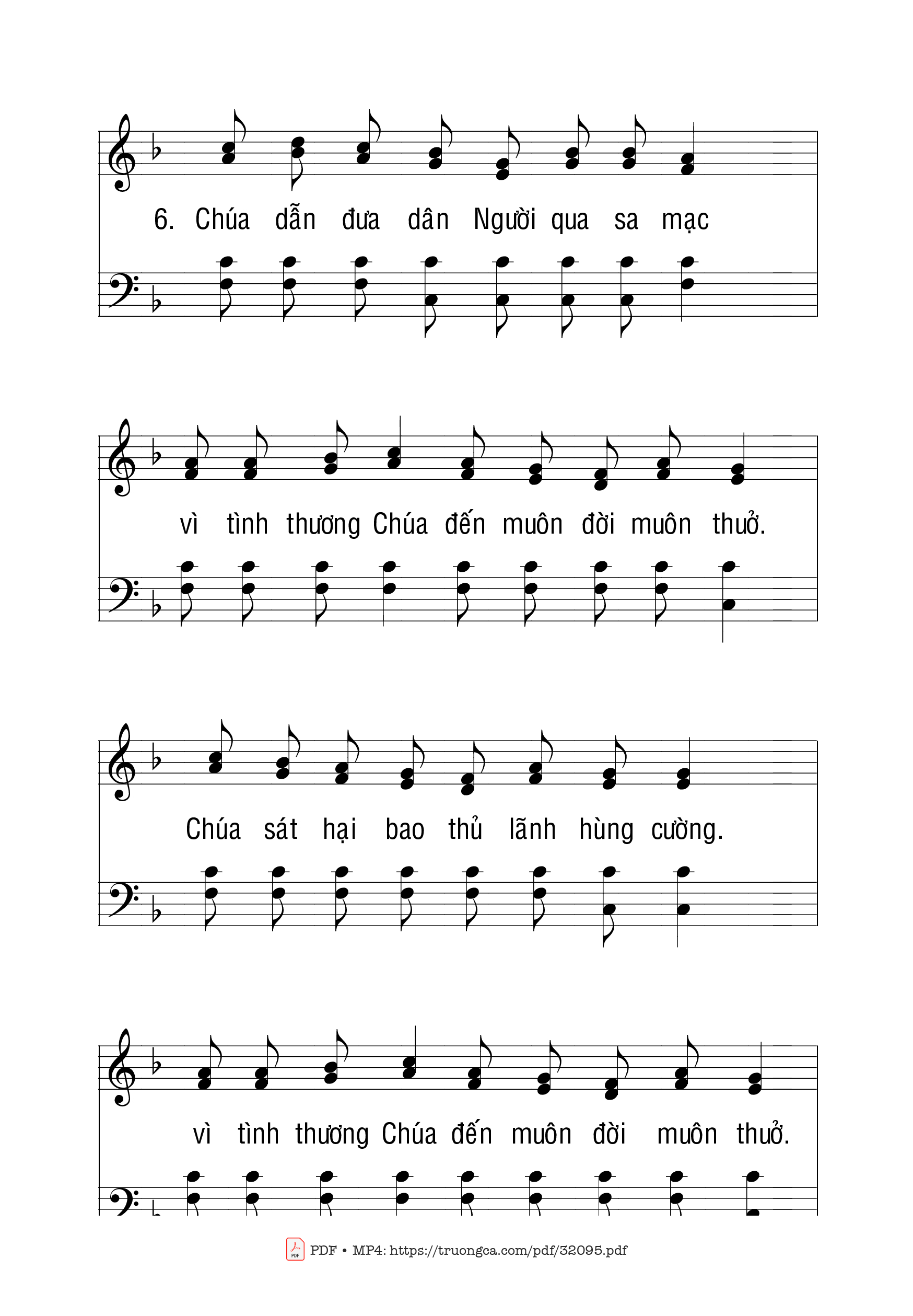 Page 9 of Sheet music PDF Thánh Vịnh 136 - Ngọc Linh