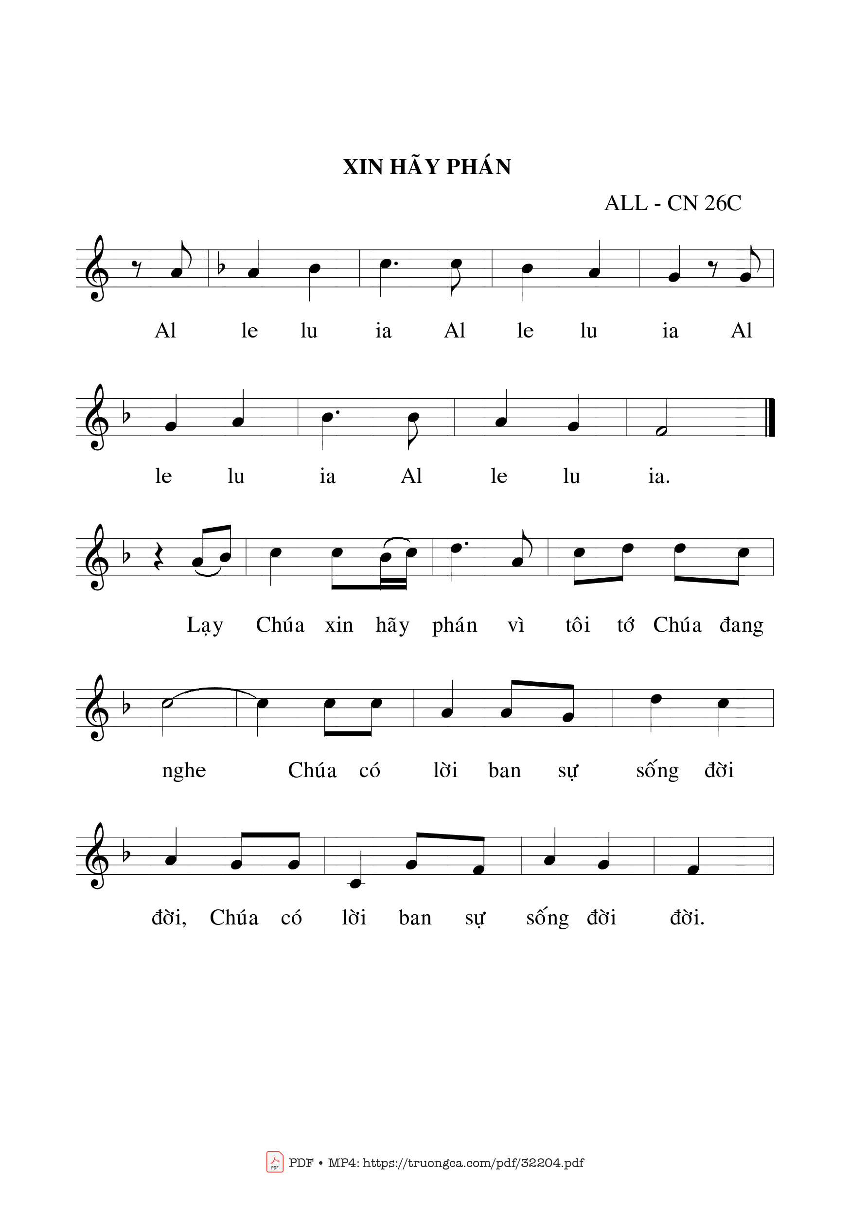 Page 2 of Sheet music PDF Thánh Vịnh 145, Chúa Nhật 26C Thường Niên - Bạch Vân