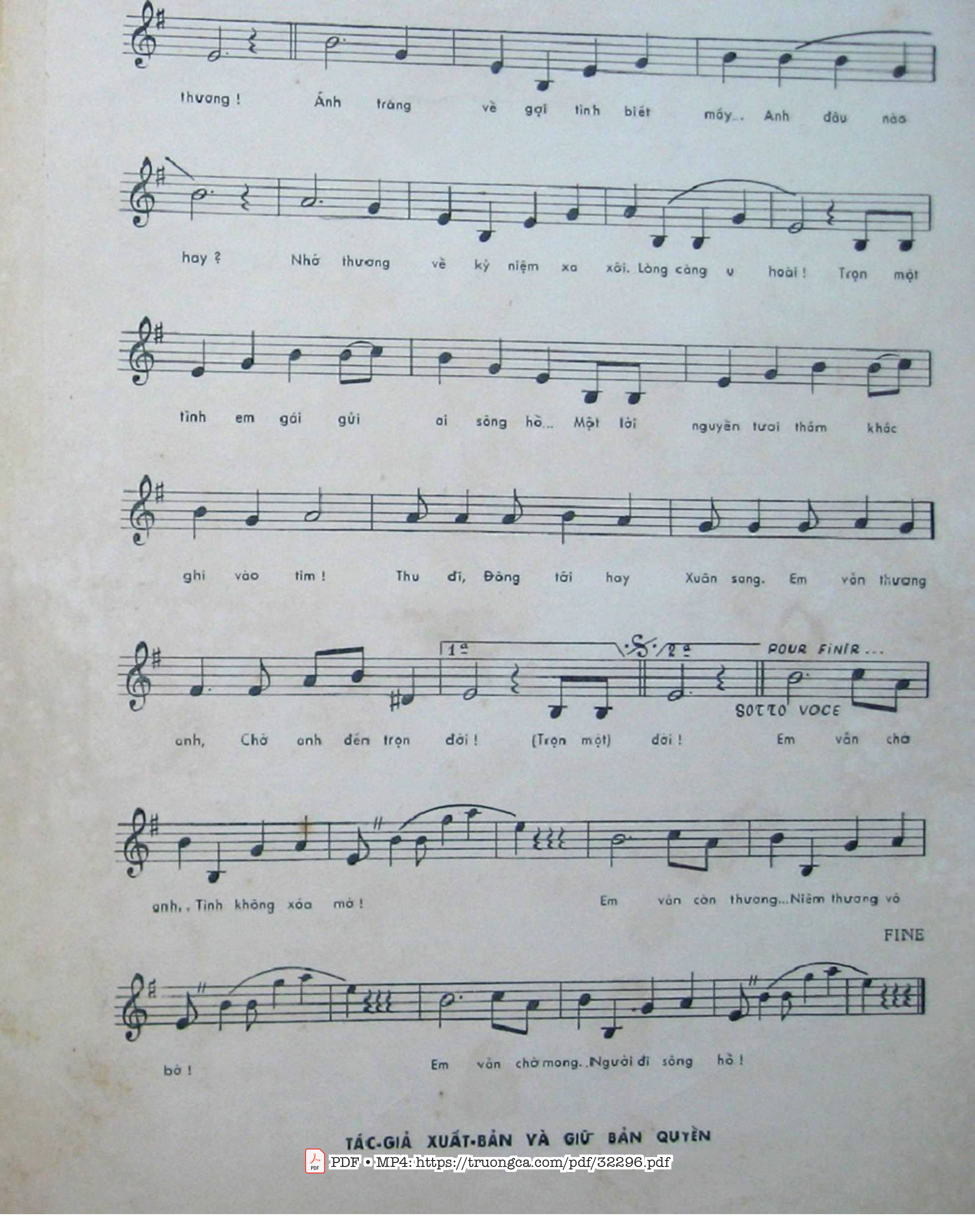 Page 3 of Sheet music PDF Gửi trọn tình em - Nguyễn Hữu Thiết