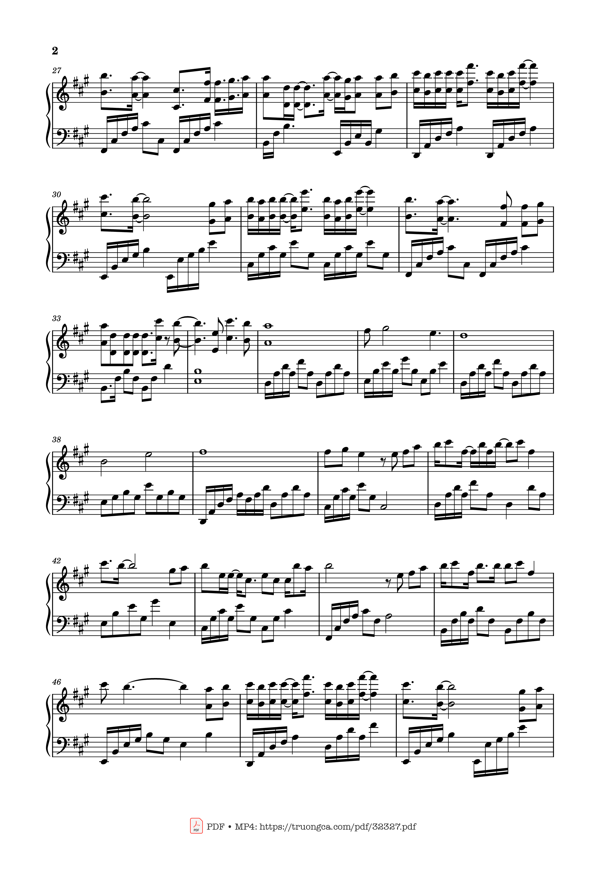 Page 2 of Sheet music PDF Piano 这么久没见 Piano - 薛之謙