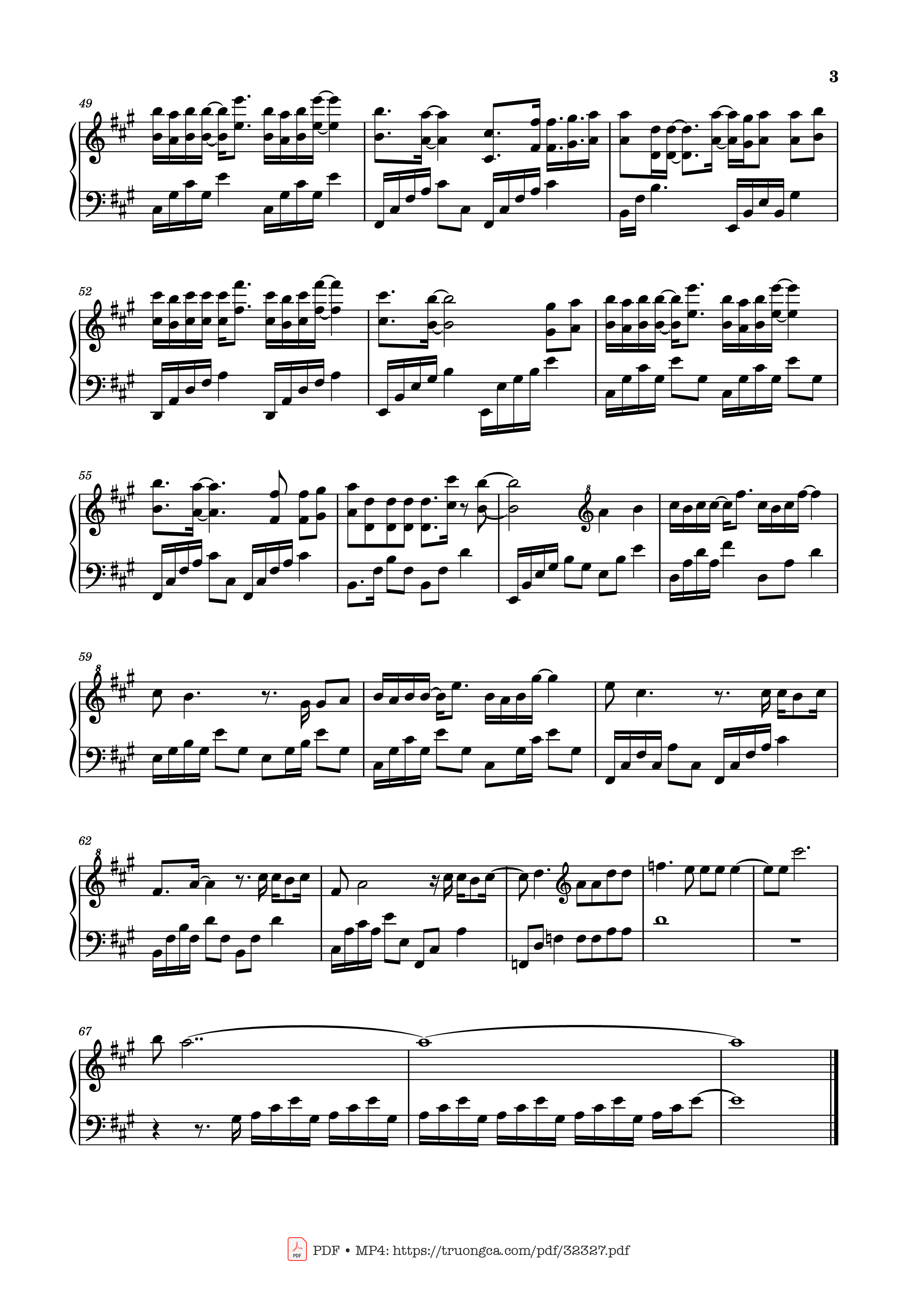 Page 3 of Sheet music PDF Piano 这么久没见 Piano - 薛之謙