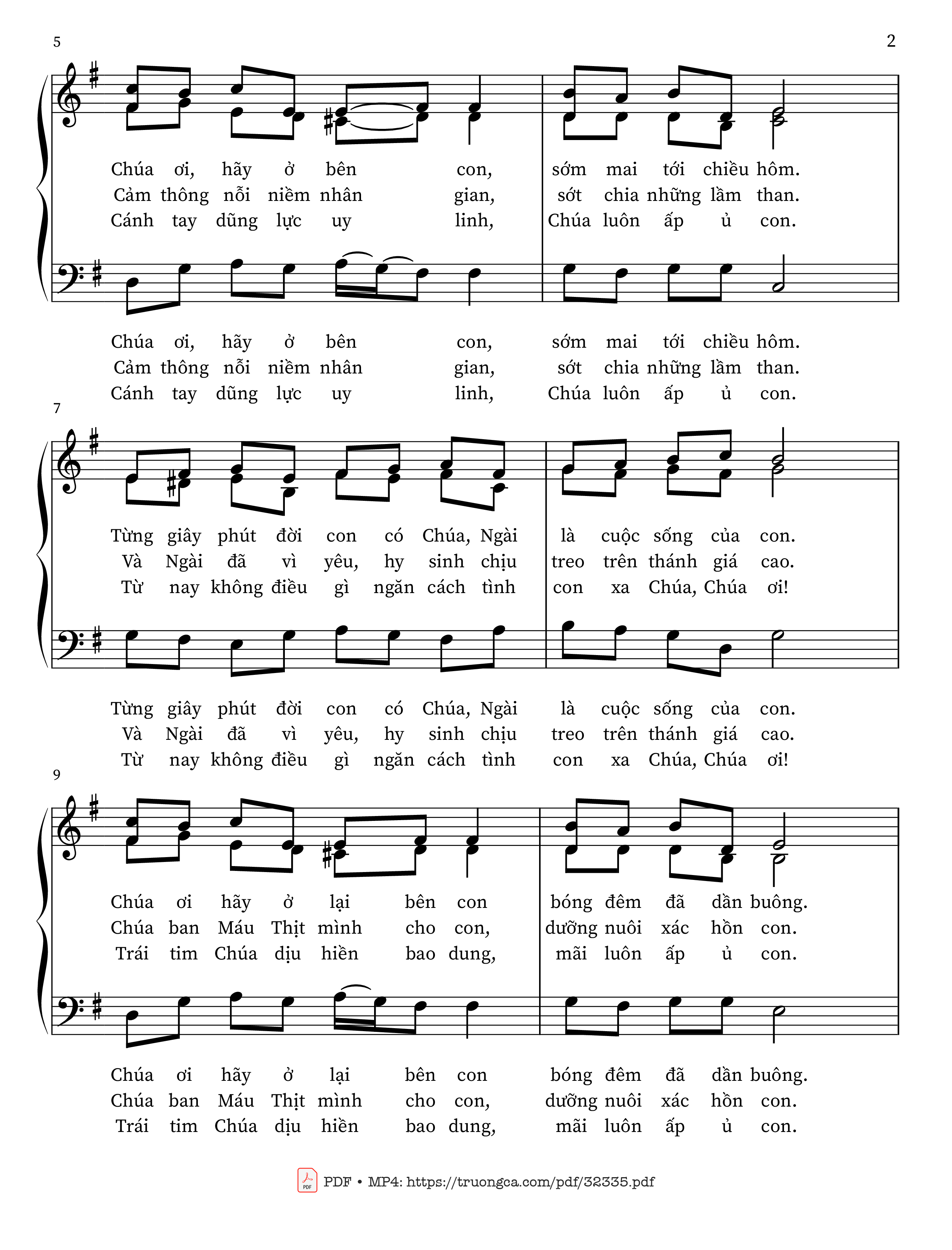 Ngài là đường con bước tới, Chân Lý quang minh rạng ngời, Trang 2