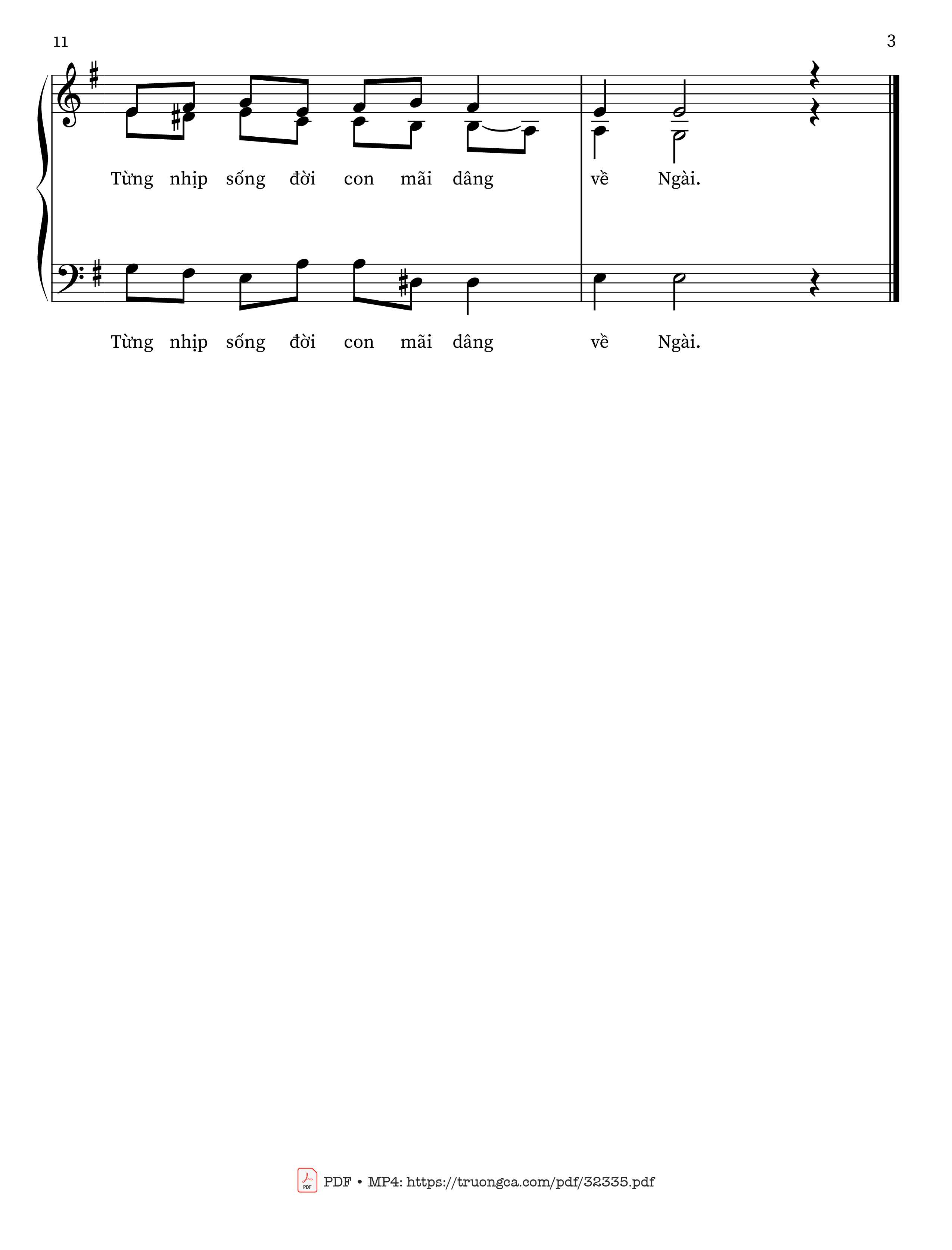 Ngài là đường con bước tới, Chân Lý quang minh rạng ngời, Trang 3