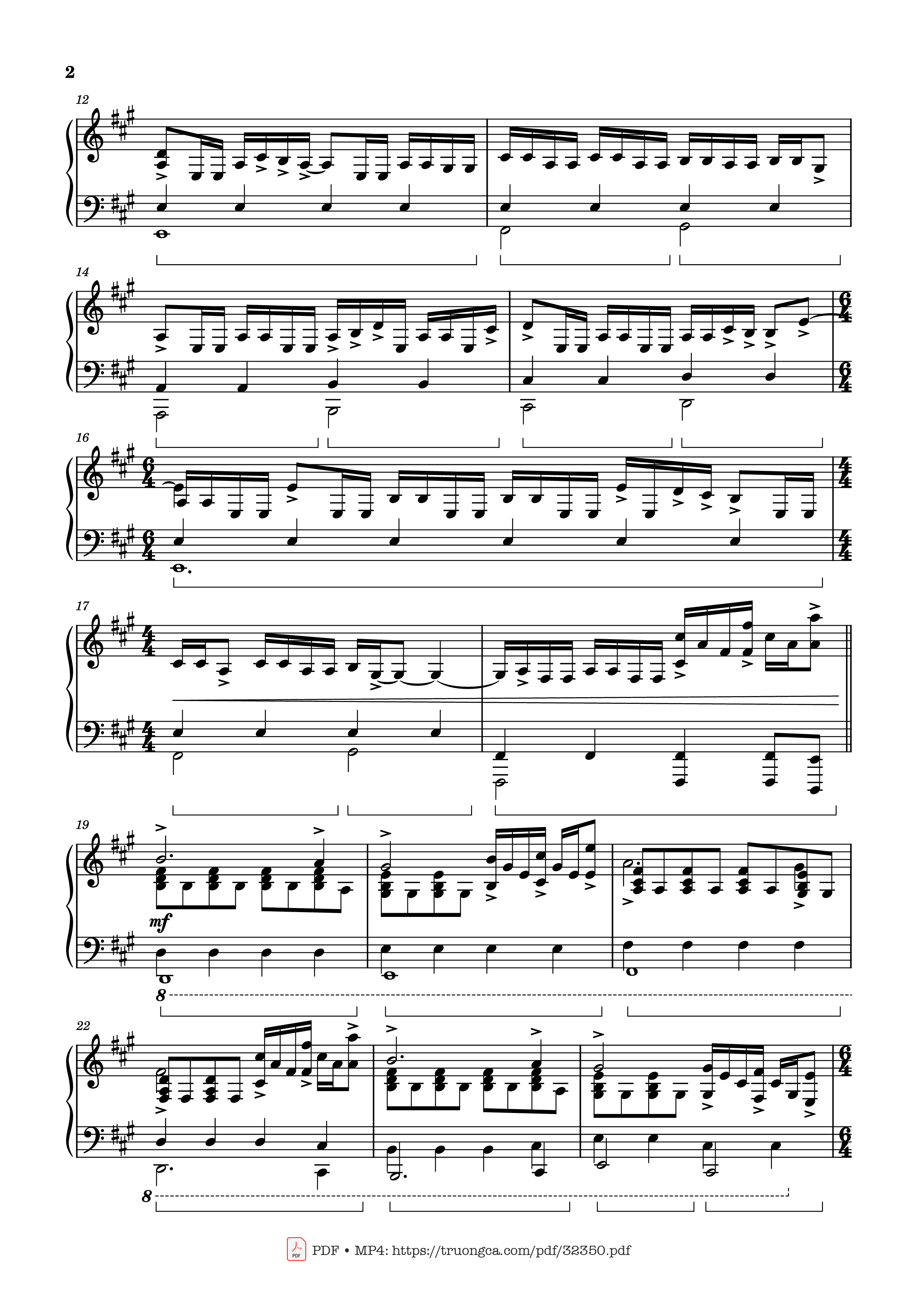 Page 2 of Sheet music PDF Piano Now We Are Free Piano - Hans Zimmer, Lisa Gerrard