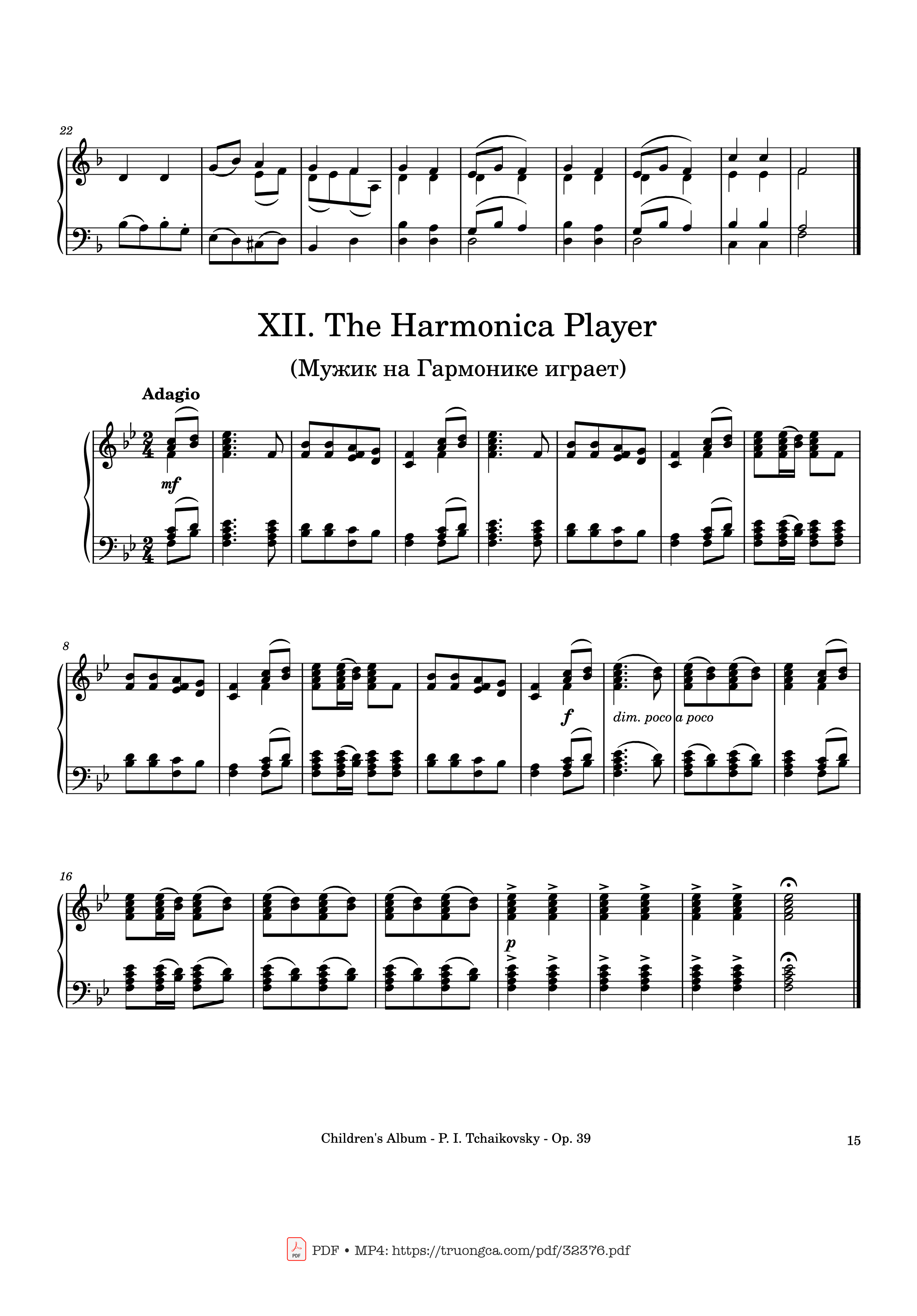 Page 15 of Sheet music PDF Children