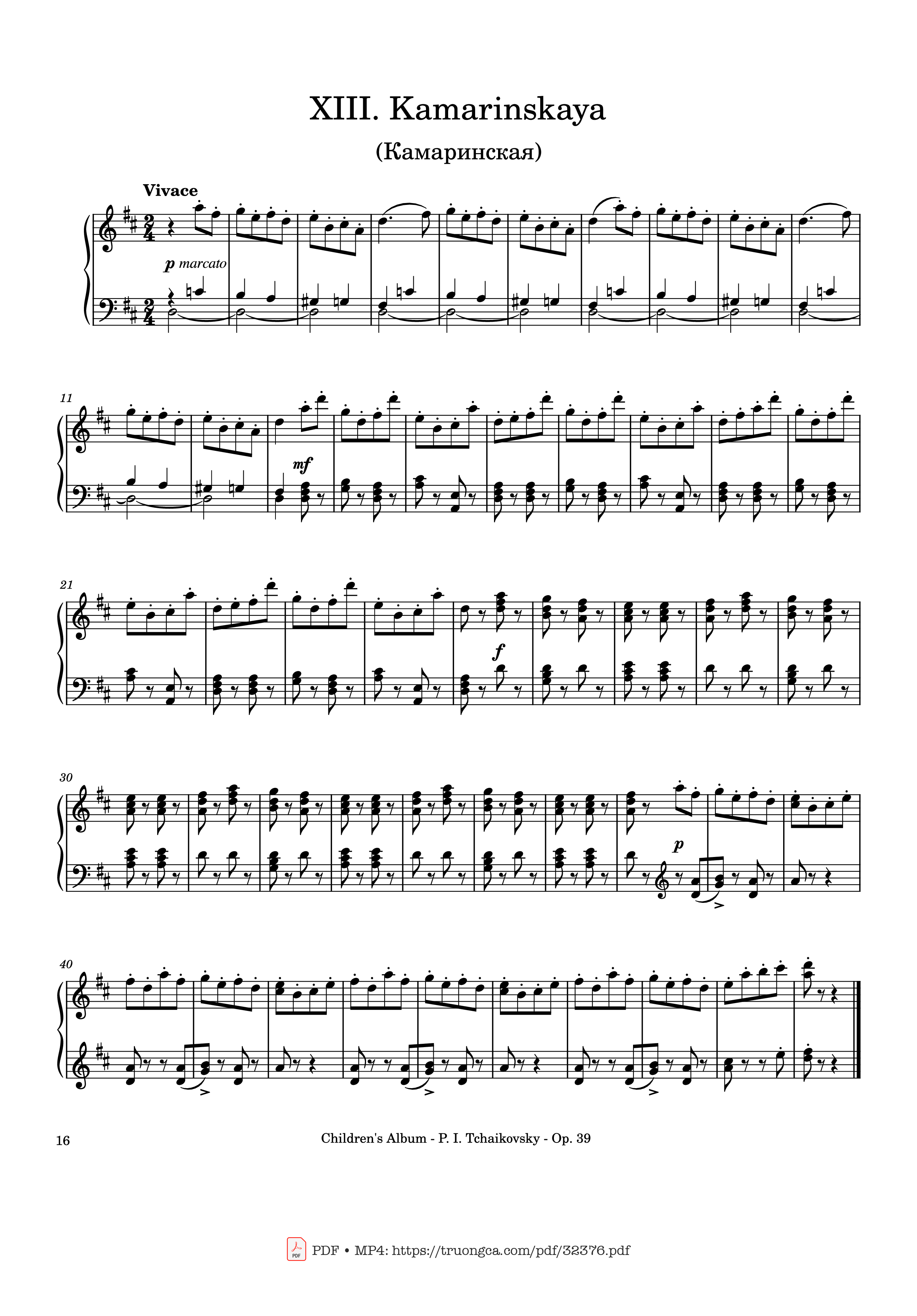 Page 16 of Sheet music PDF Children