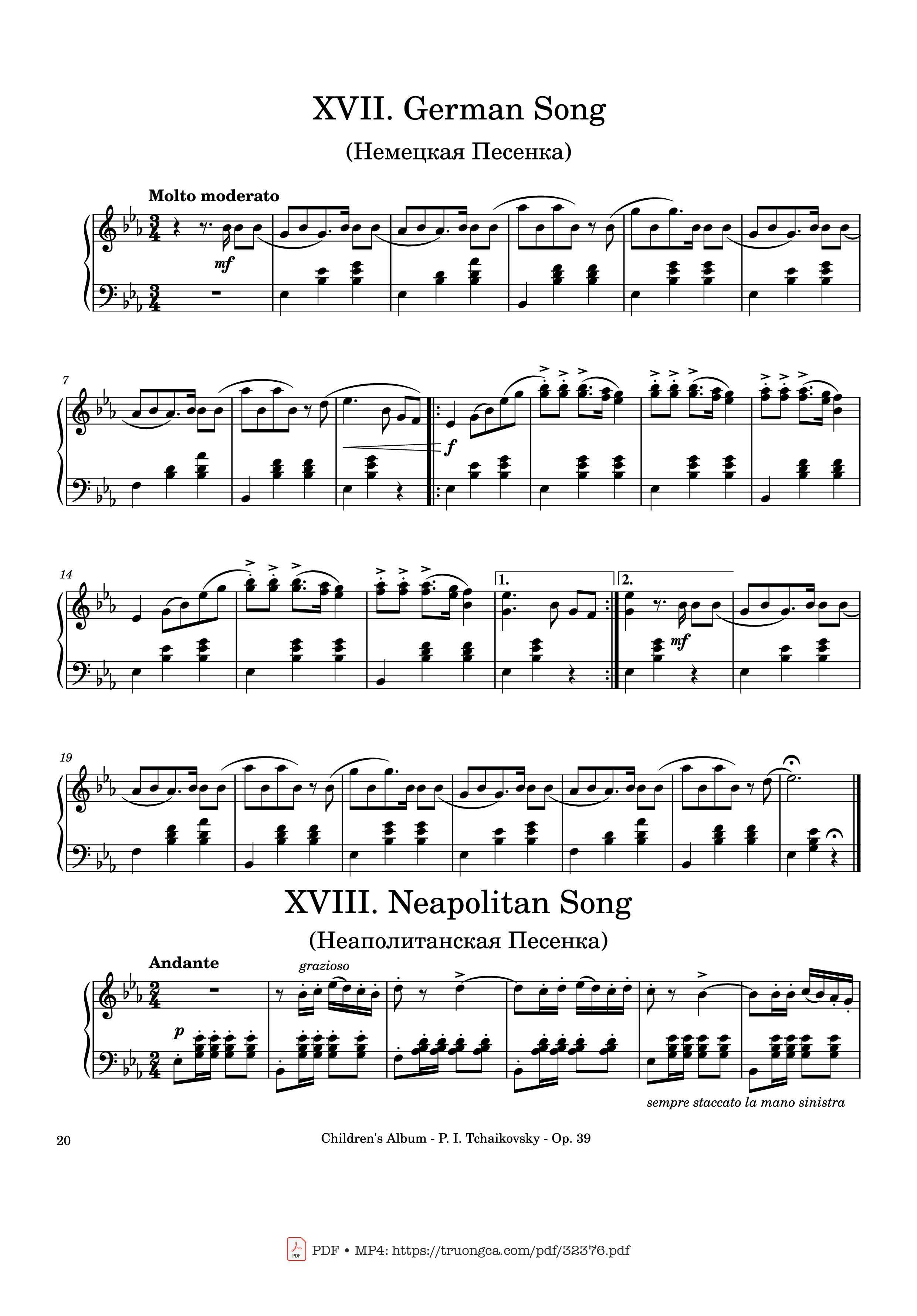 Page 20 of Sheet music PDF Children
