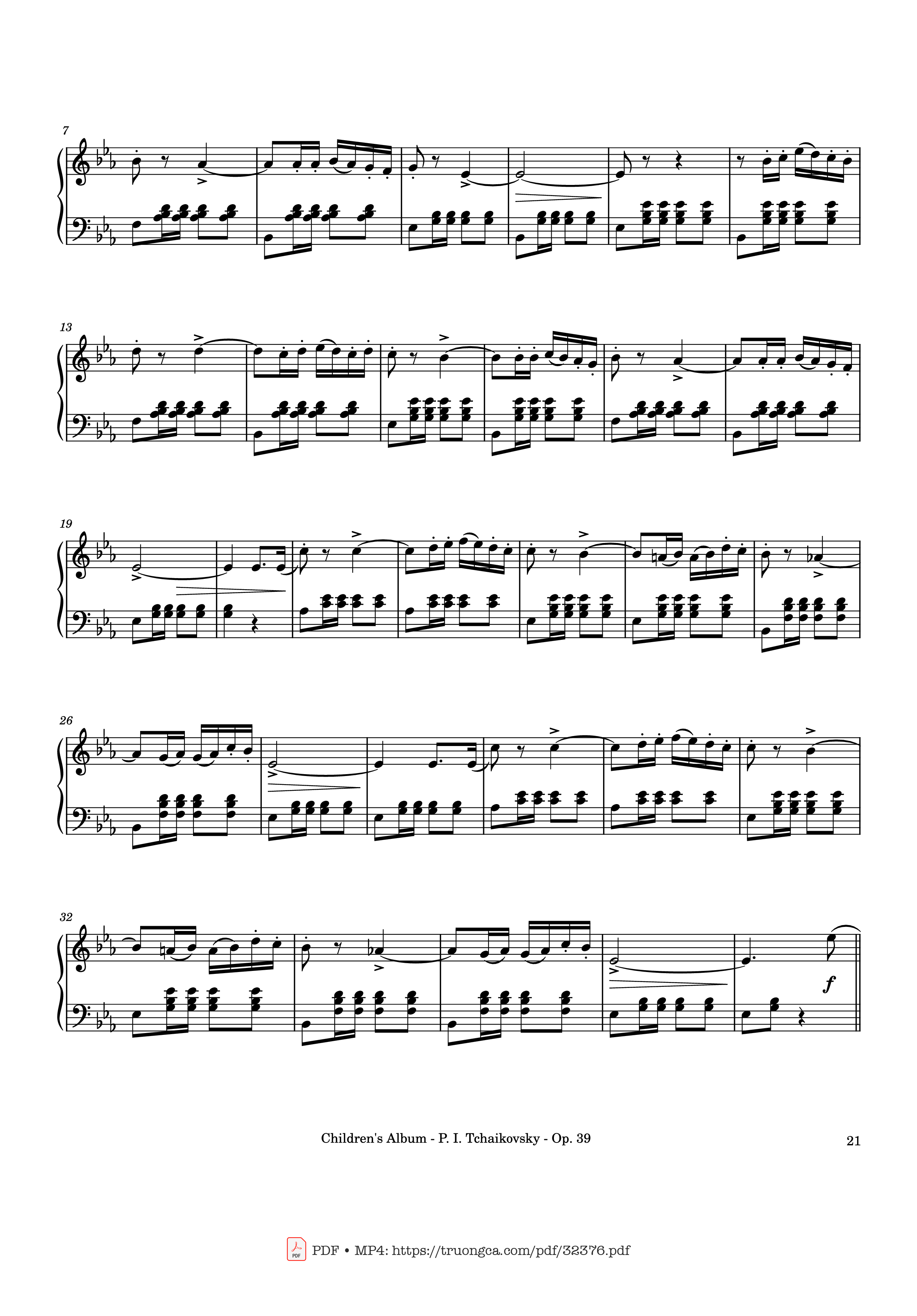 Page 21 of Sheet music PDF Children