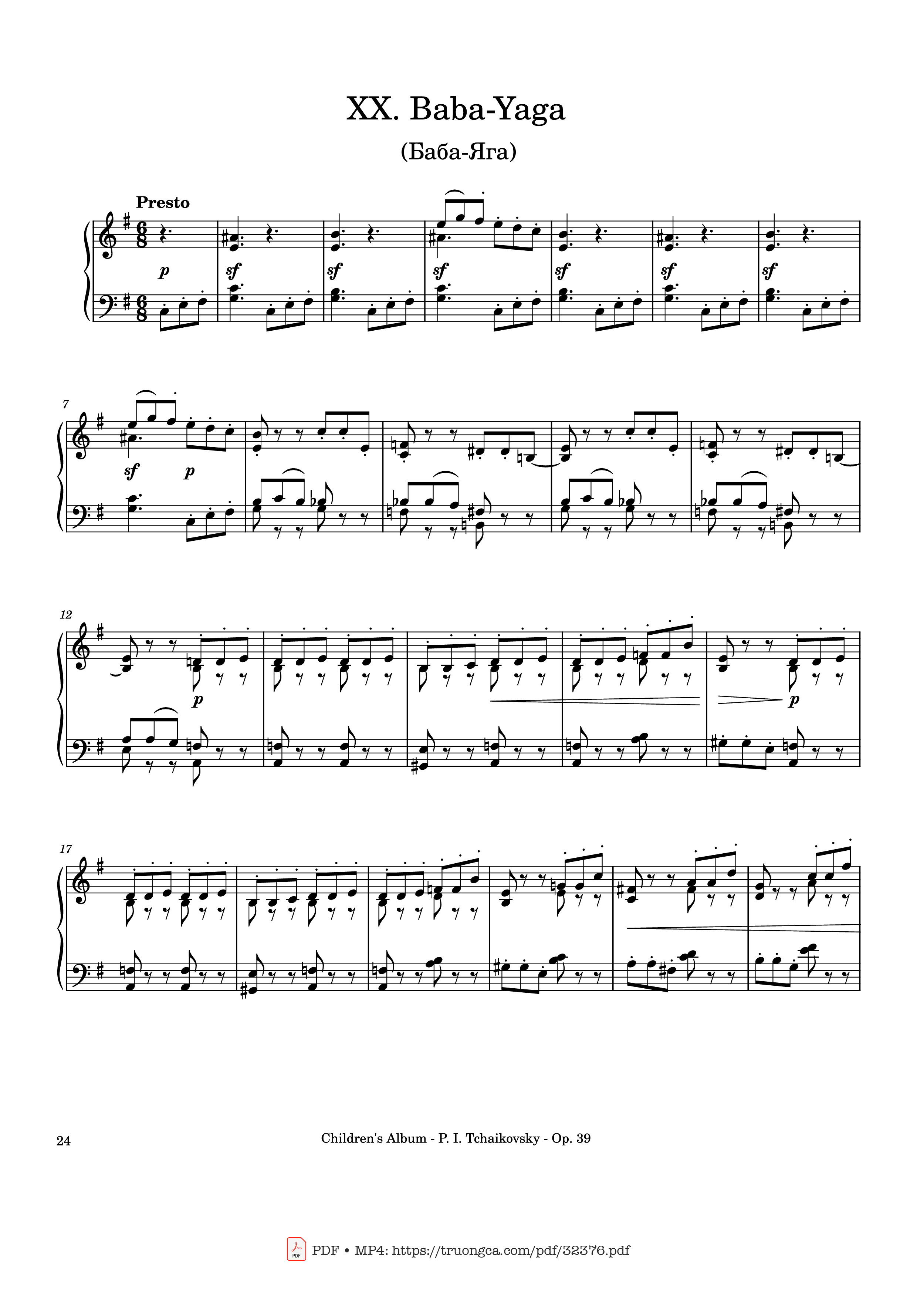 Page 24 of Sheet music PDF Children