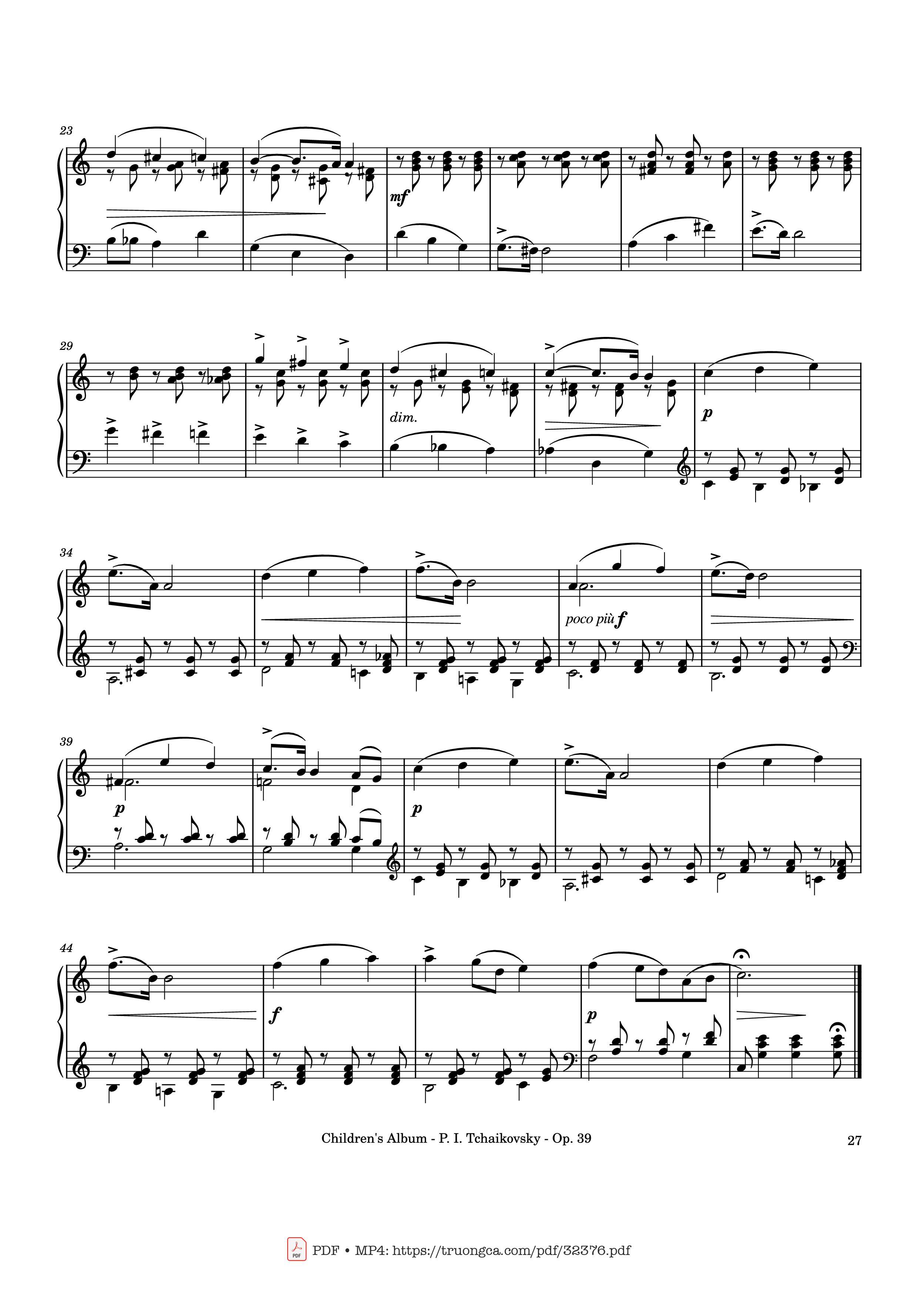 Page 27 of Sheet music PDF Children