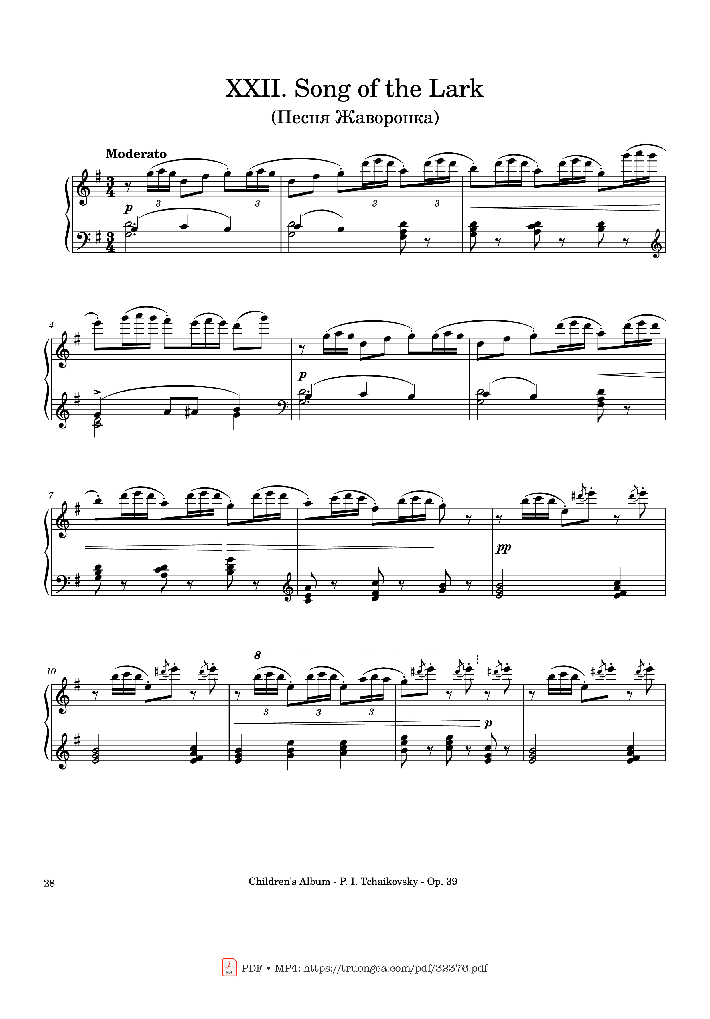 Page 28 of Sheet music PDF Children