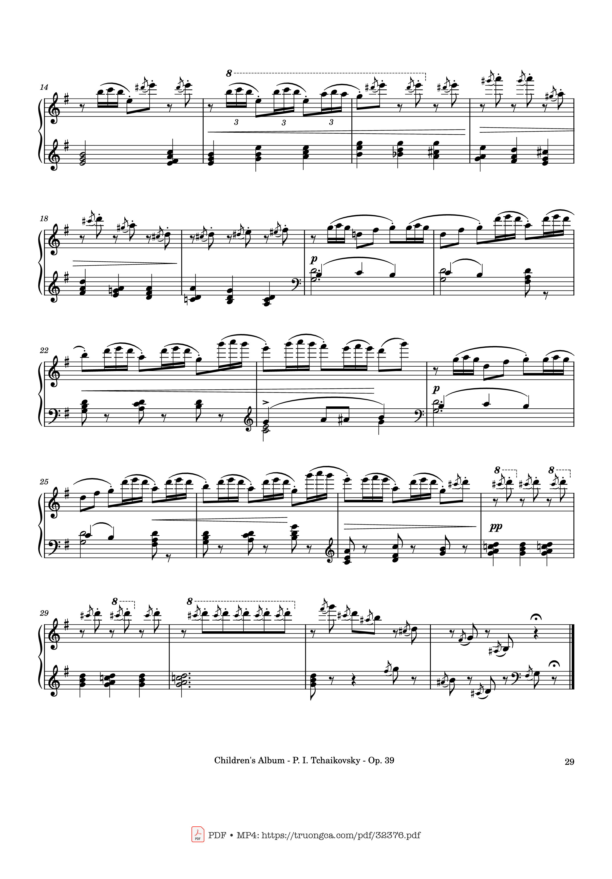 Page 29 of Sheet music PDF Children